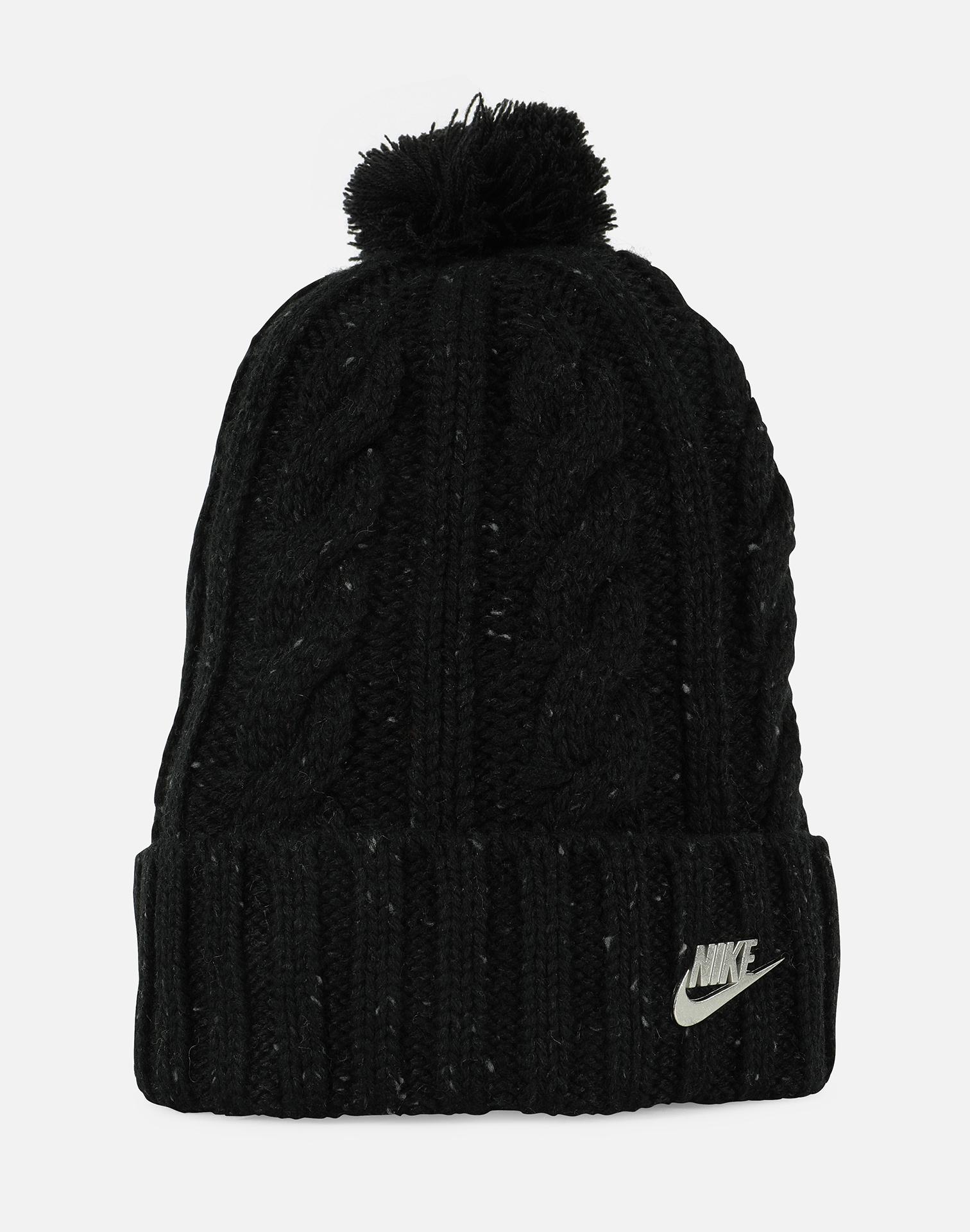 Nike Nsw Cable Knit Beanie in Black Lyst