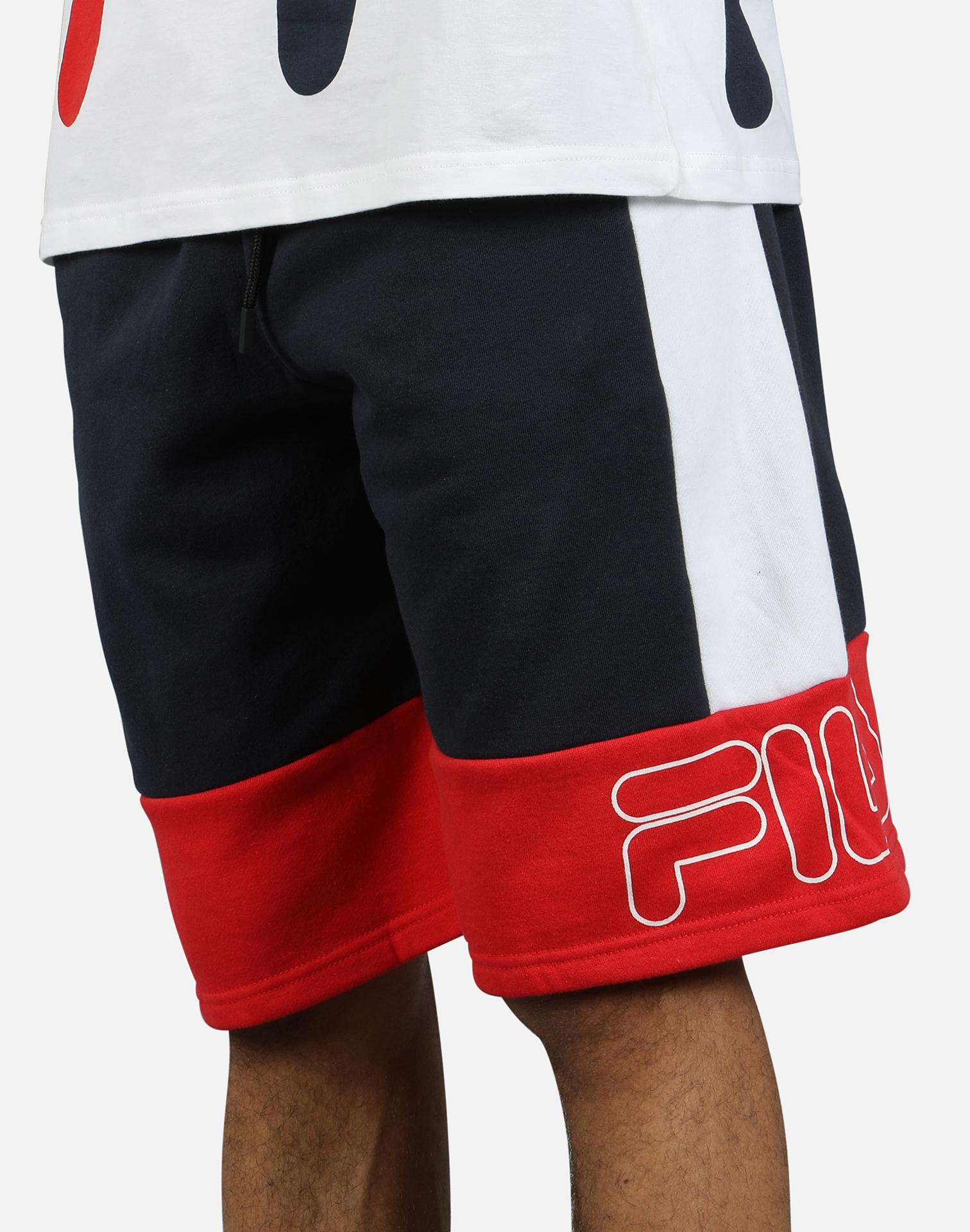 fila navy shorts