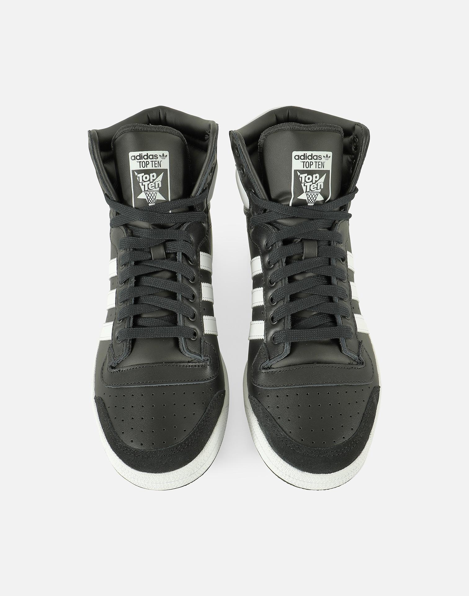 adidas Leather Top Ten Hi Og in Black for Men Lyst
