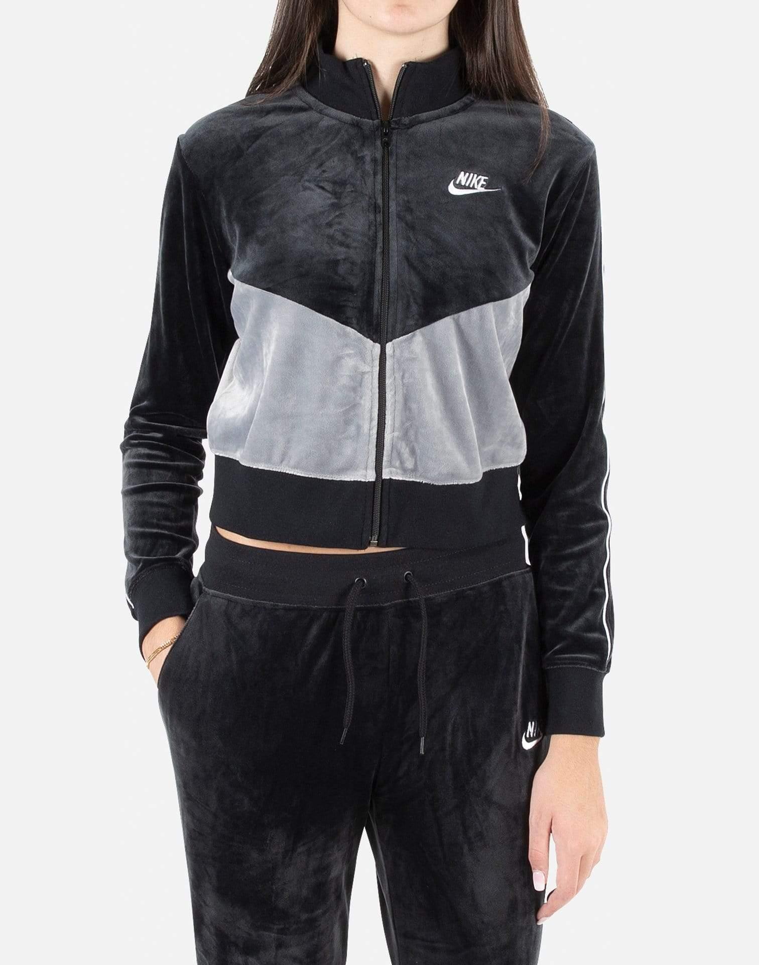 nike velour womens tracksuit