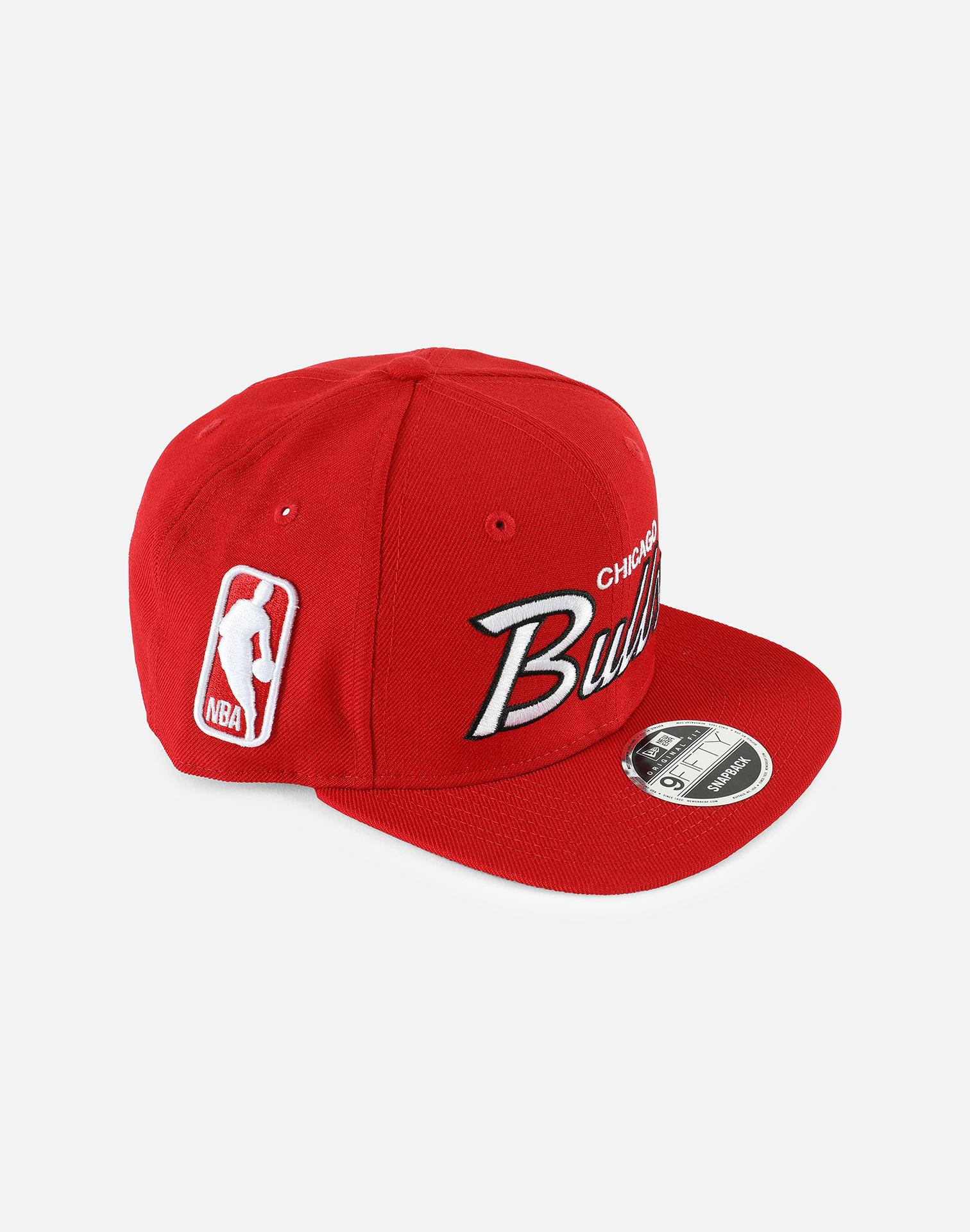 chicago bulls snapback red