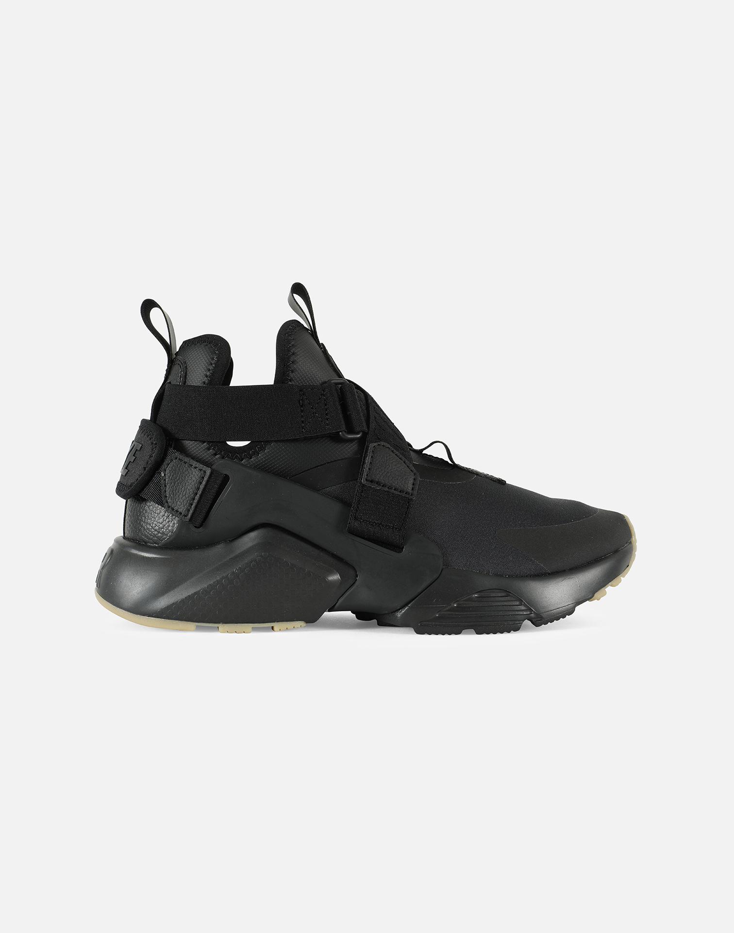 lyst nike air huarache città alta in nero wmns lyst nike air huarache città alta in nero wmns