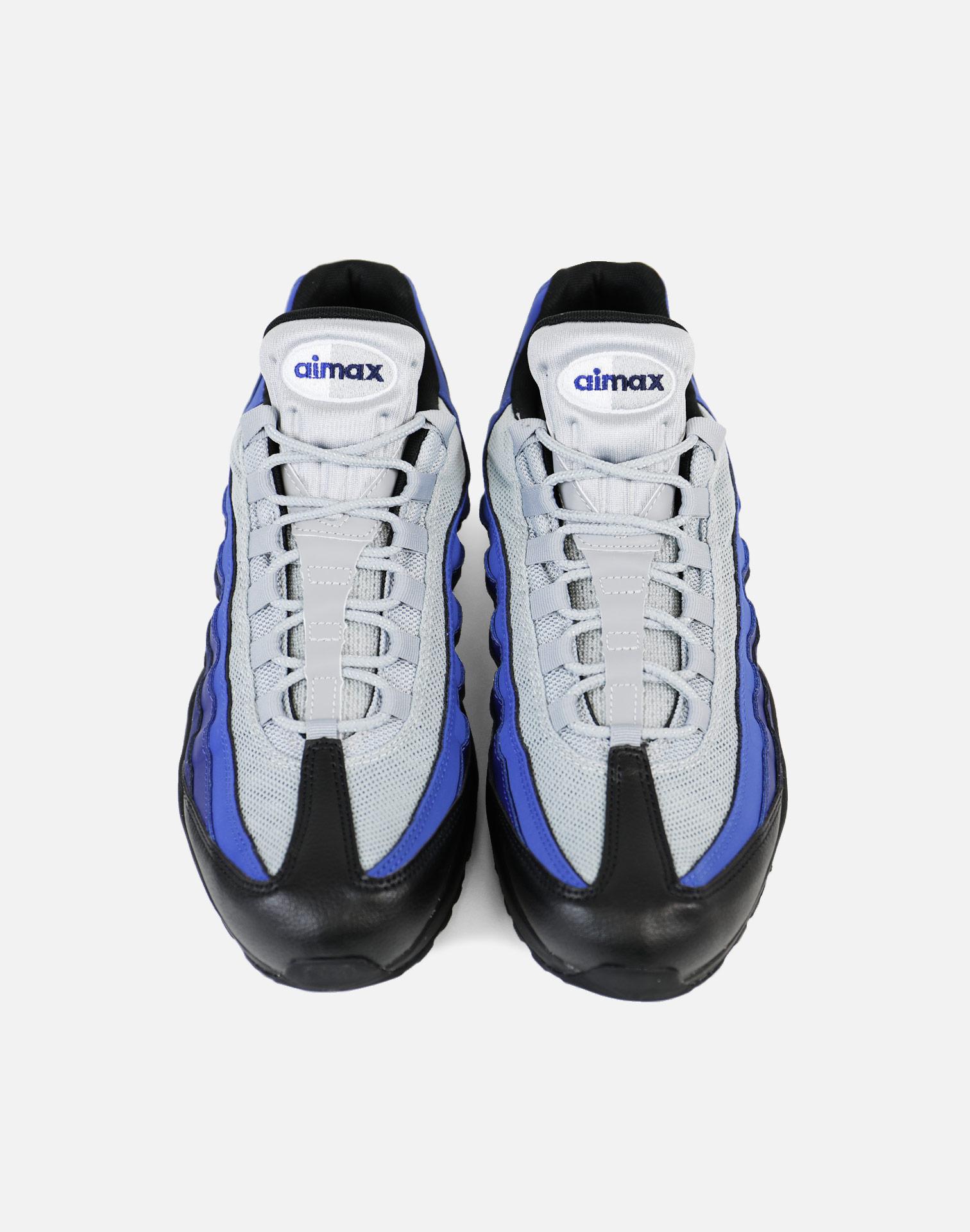 royal blue and white air max 95