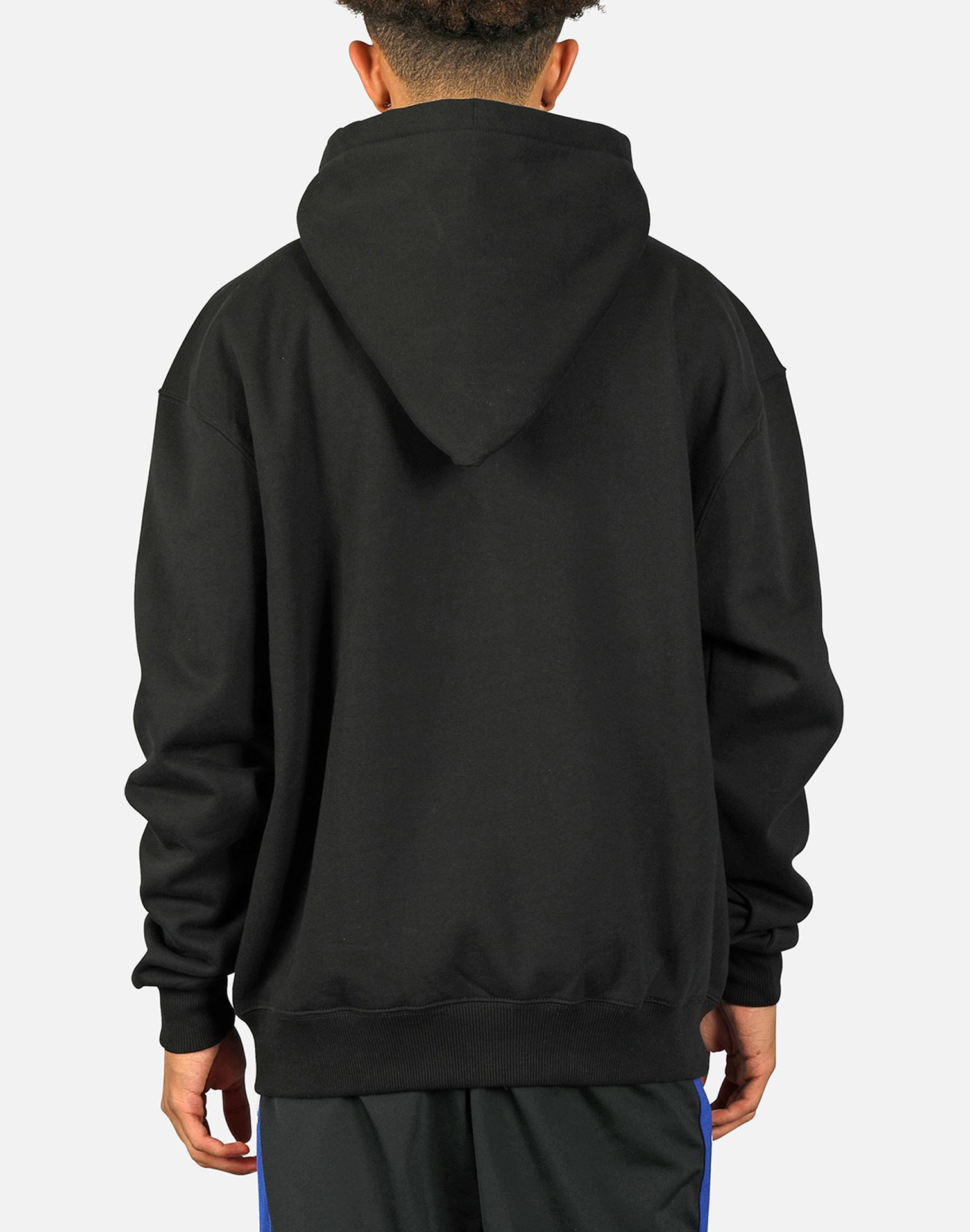 Black champion fleece hoodie Clearance