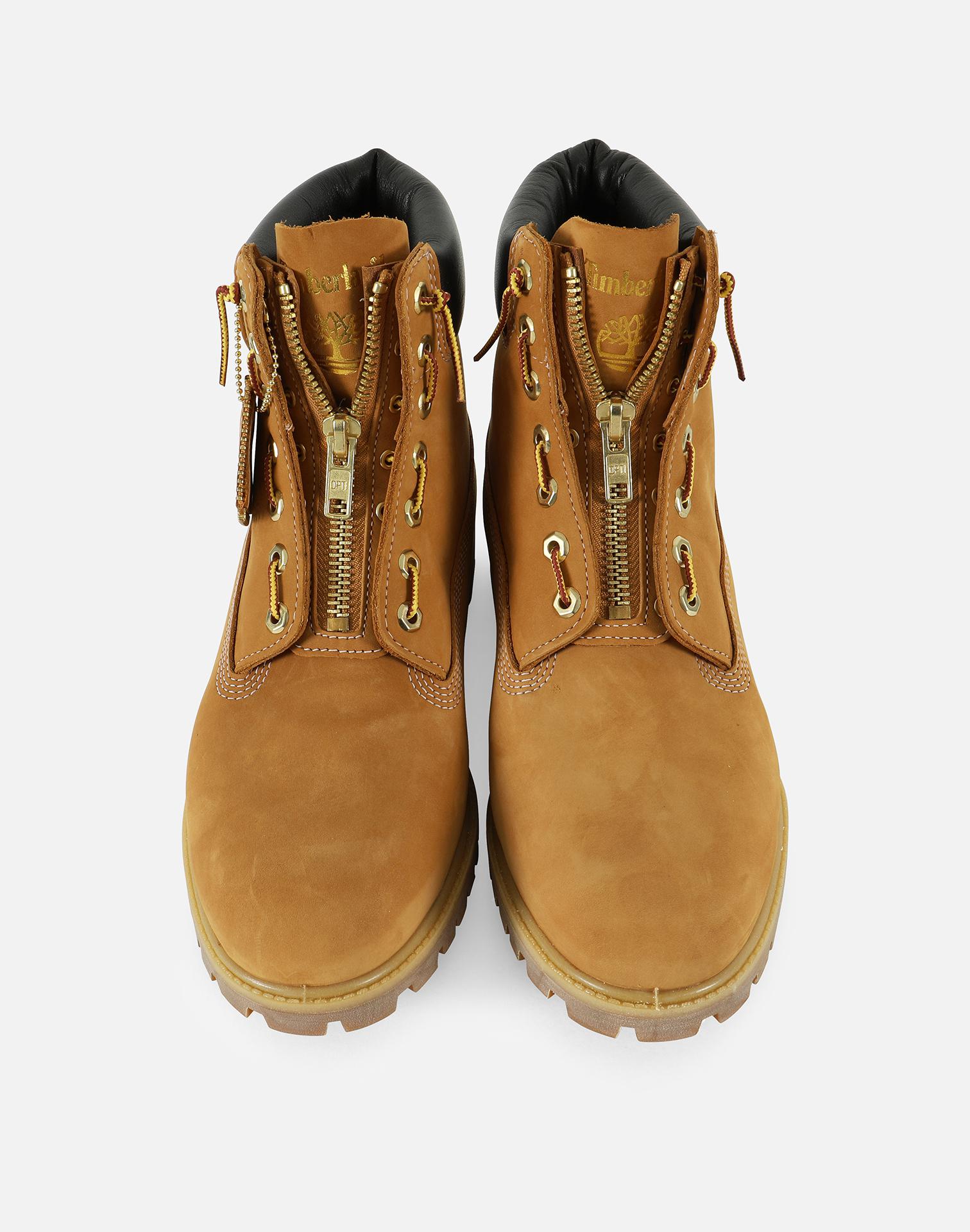 timberland boots with zipper