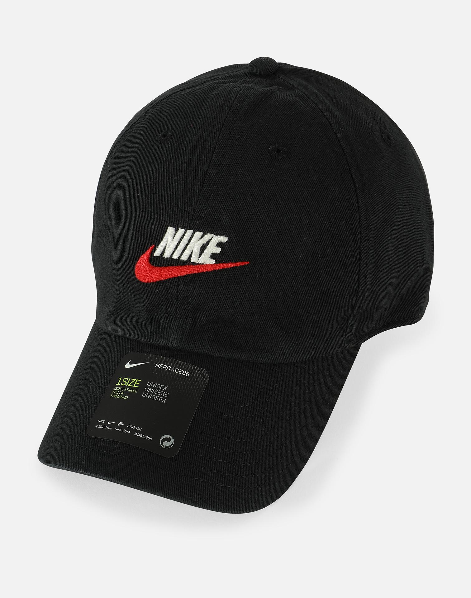 Nike Cotton Nsw H86 Futura Cap in Black for Men - Lyst