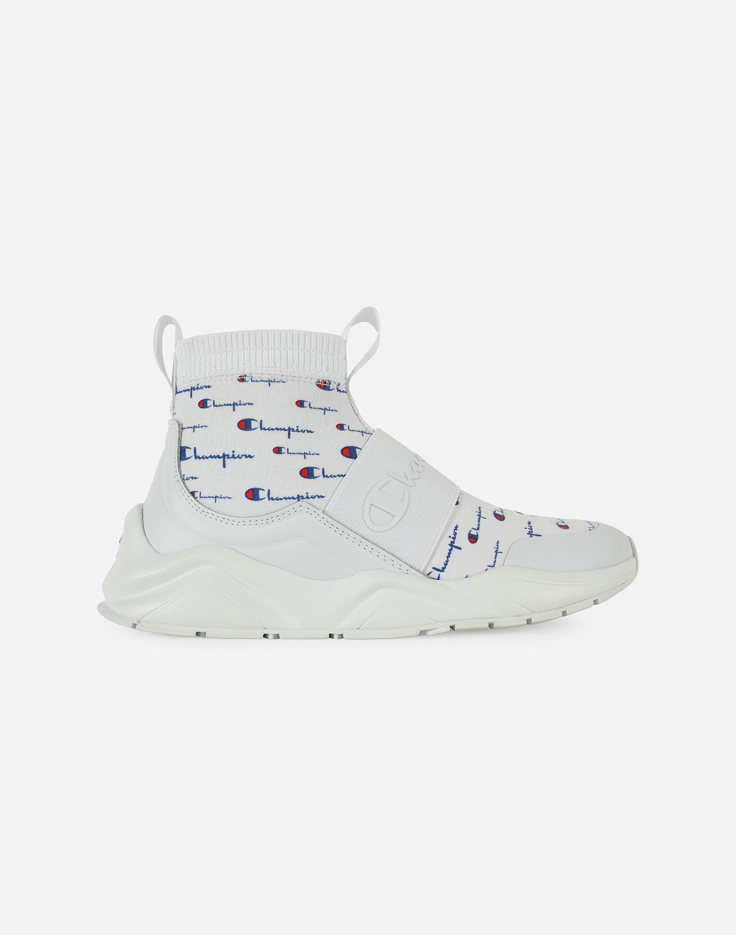 champion rally pro script white shoes