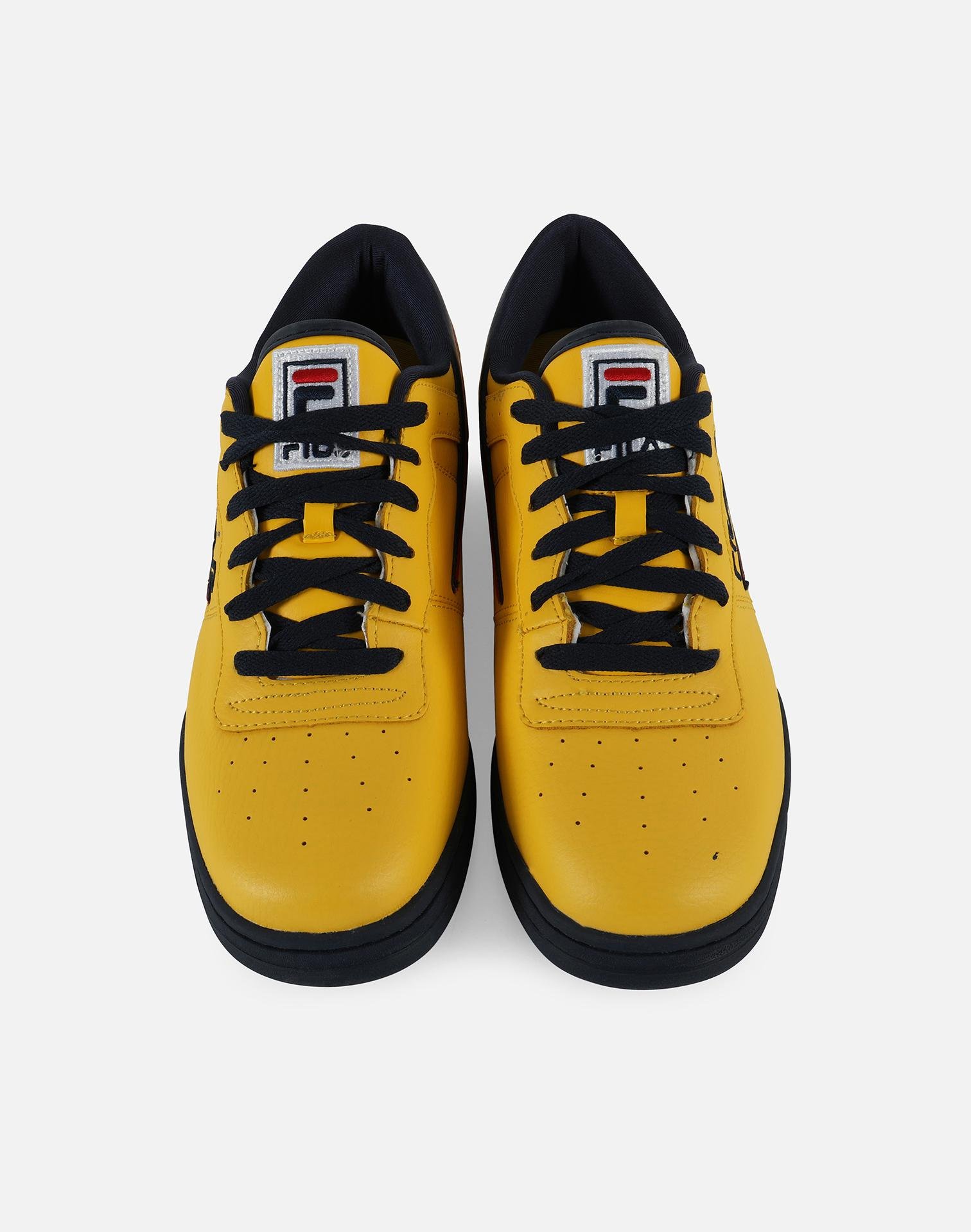 yellow fila original fitness