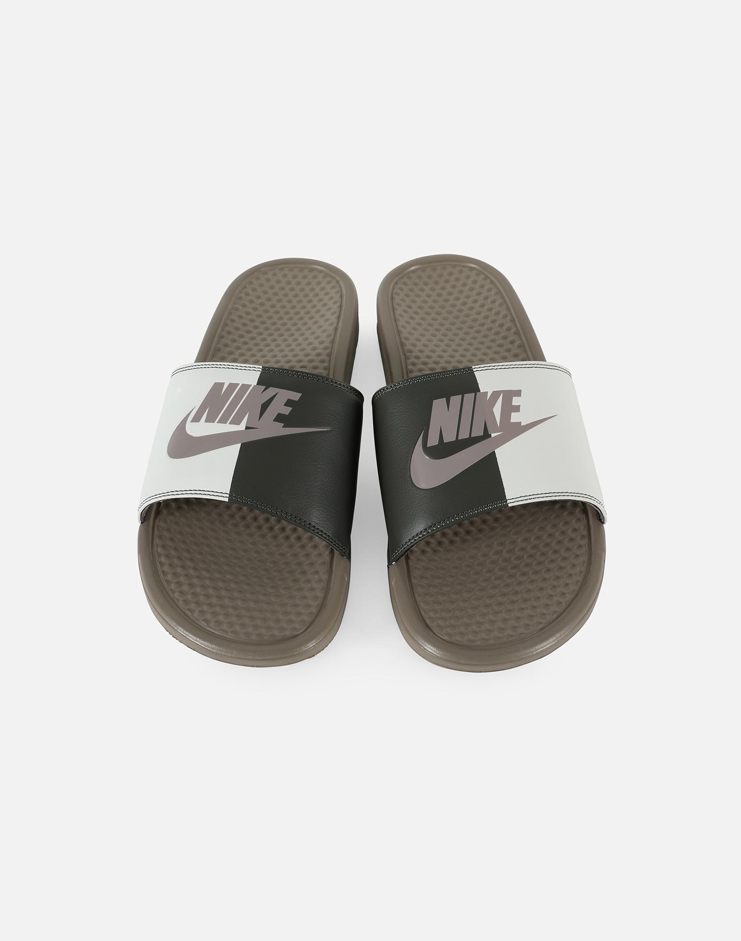 nike benassi green
