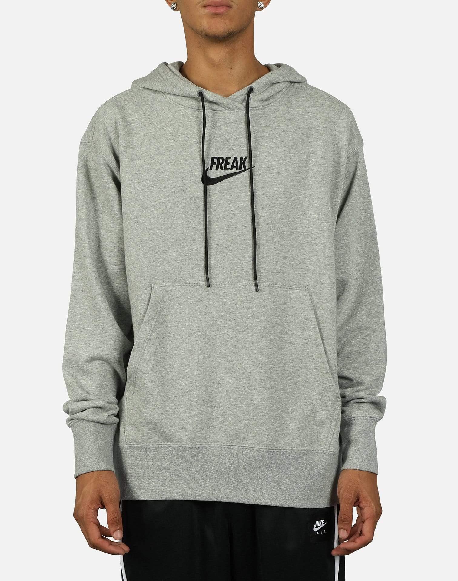 Nike Giannis 'freak' Hoodie in Grey 