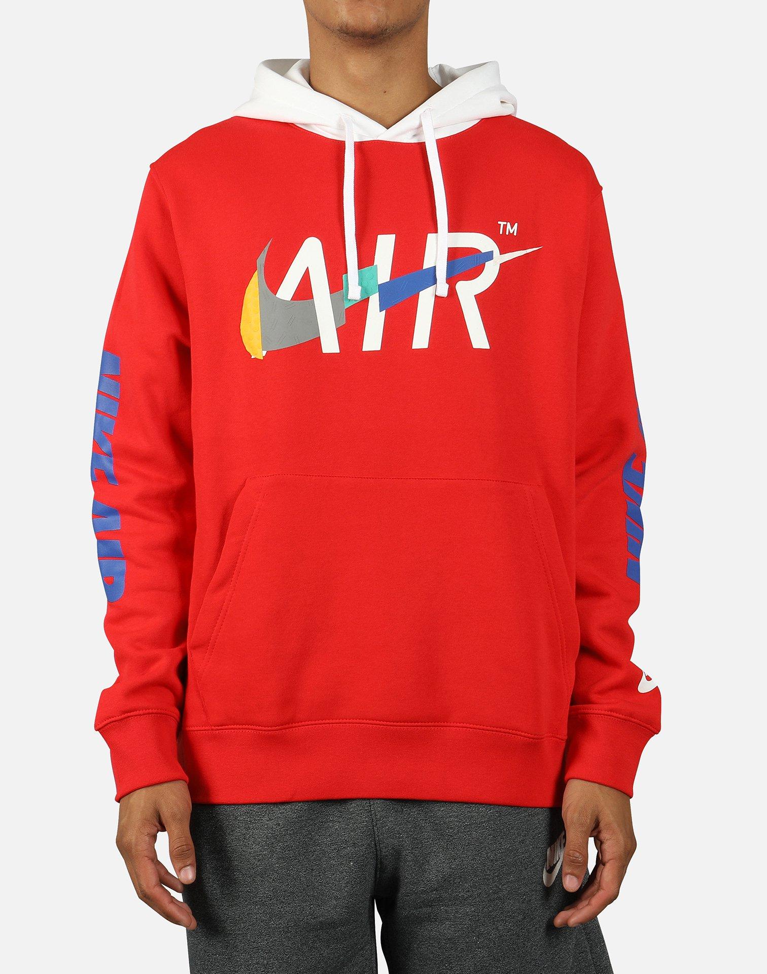 Nike Fleece Nsw Game Changer Pullover Hoodie in Red for Men - Lyst