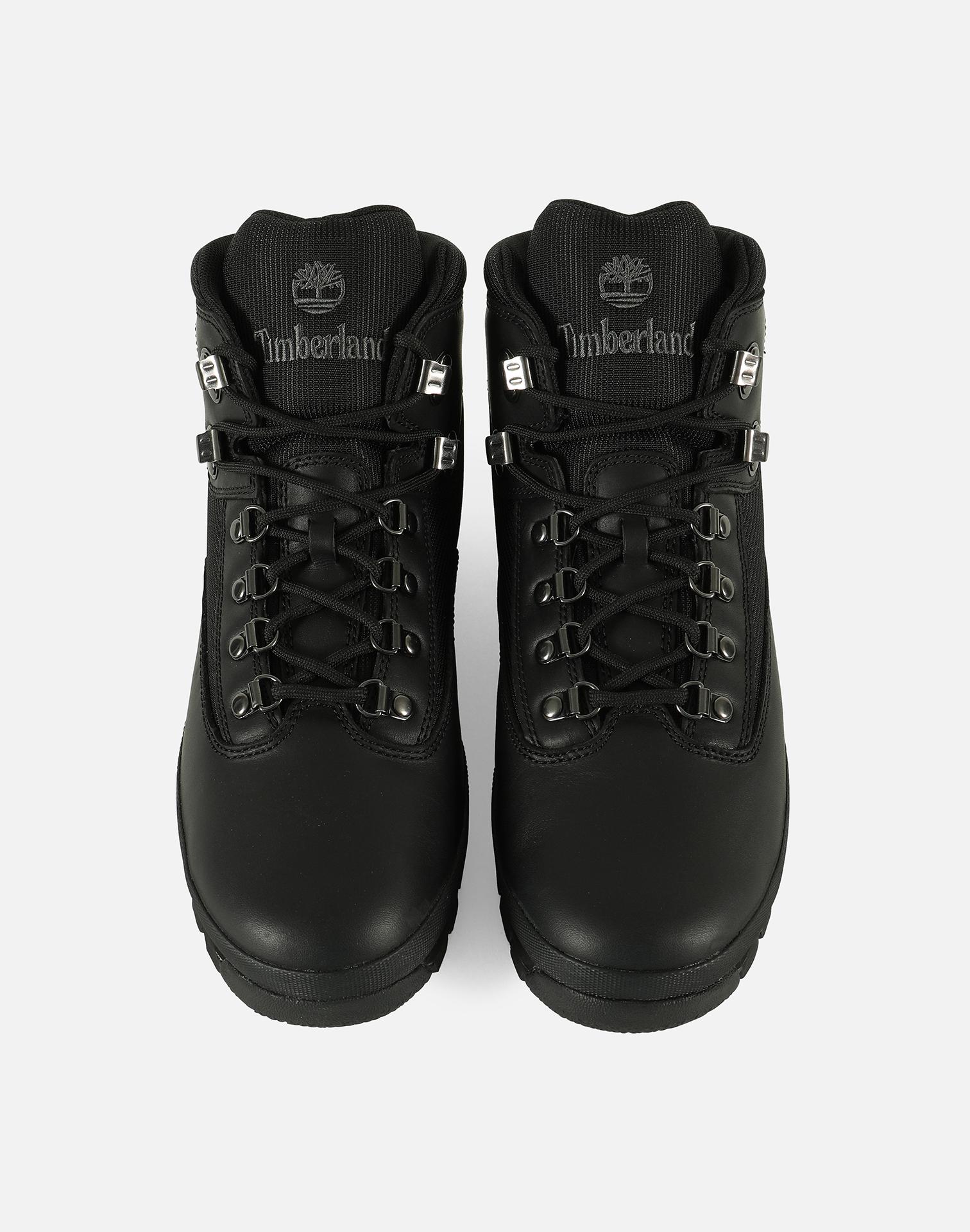 Timberland Leather Euro Hiker Boots in Black for Men Lyst