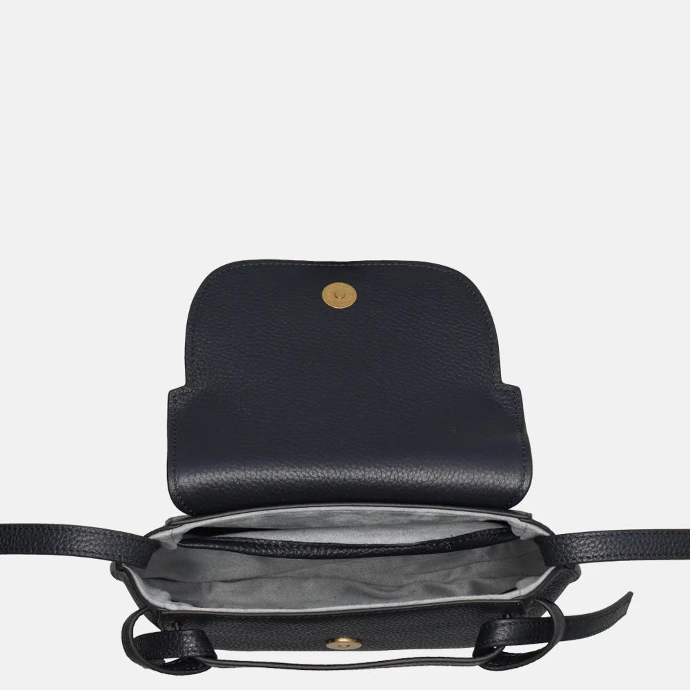 Smaak Amsterdam Clint Crossbody Tas Navy in het Zwart Lyst NL