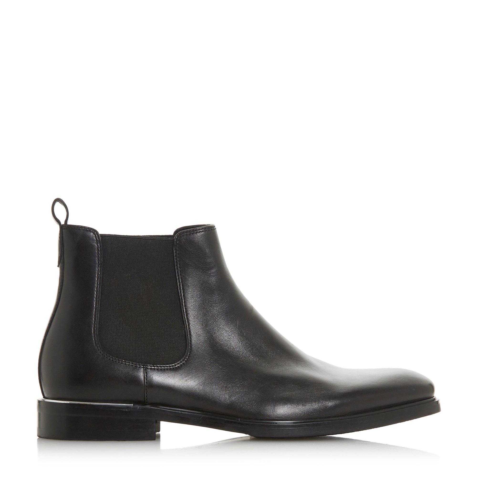 Dune Men's 'manchego' Chunky Sole Chelsea Boots in Black for Men - Lyst