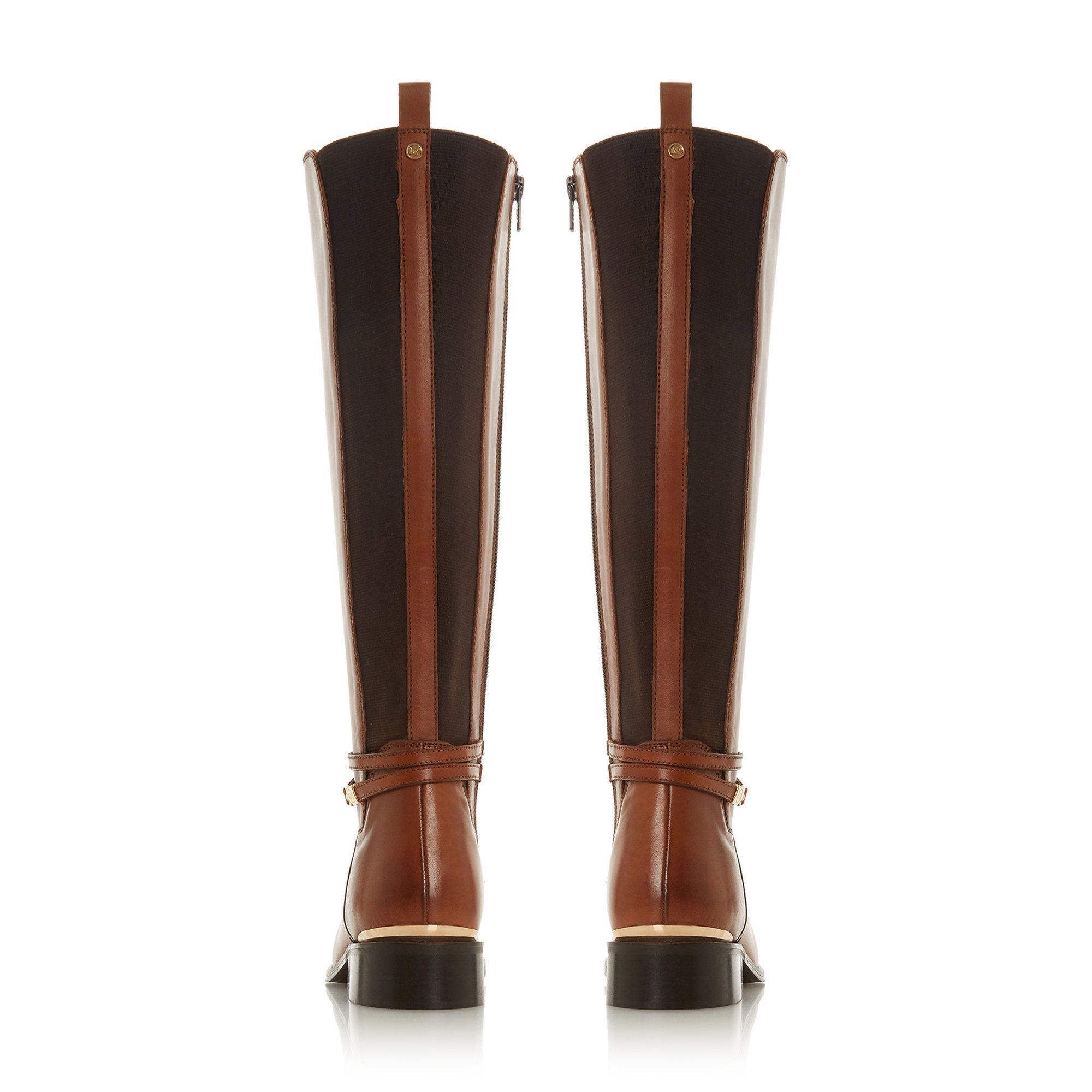 outlet for sale biggest discount so cheap Dune Leather 'wf Traviss' Block Heel Wide Fit Knee High Boots in ... outlet for sale biggest discount so cheap Dune Leather 'wf Traviss' Block Heel Wide Fit Knee High Boots in ...