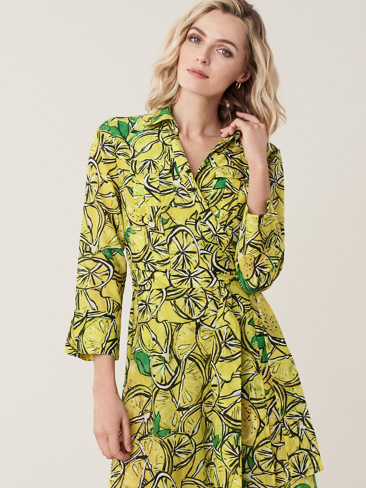 Diane von Furstenberg Lemon-print 