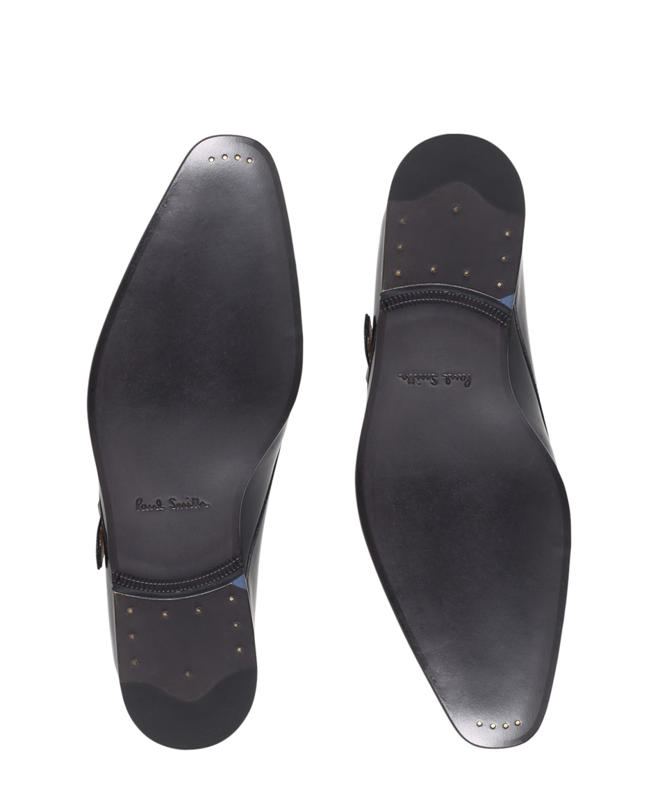 Paul Smith Black Wren Single Monk Strap Shoe for Men | Lyst 