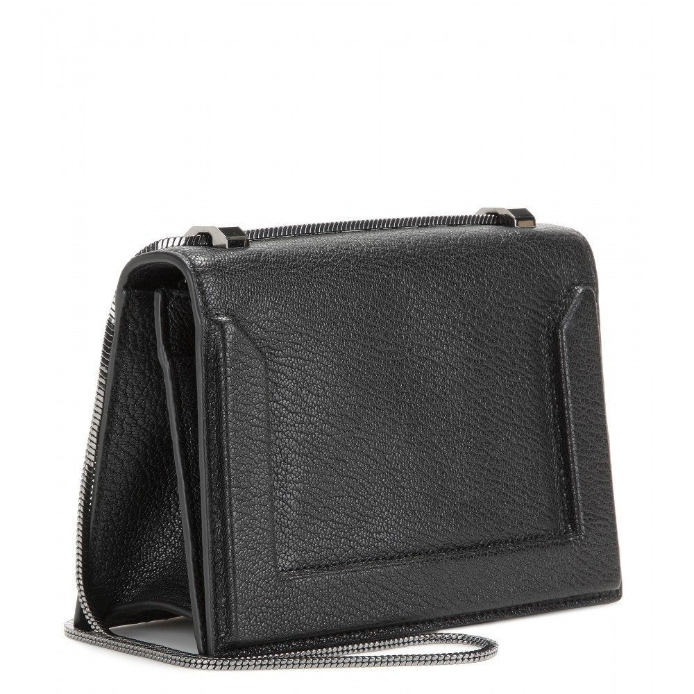 3.1 Phillip Lim Soleil Mini Leather Shoulder Bag in Black - Lyst