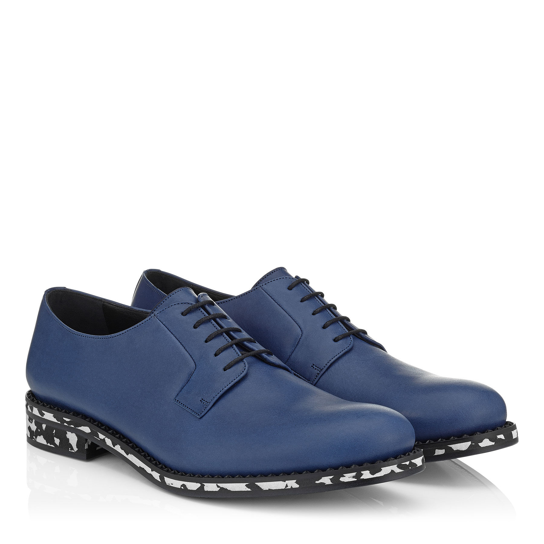 Jimmy Choo Alaric Sea Blue Lace Up Shoes for Men - Lyst