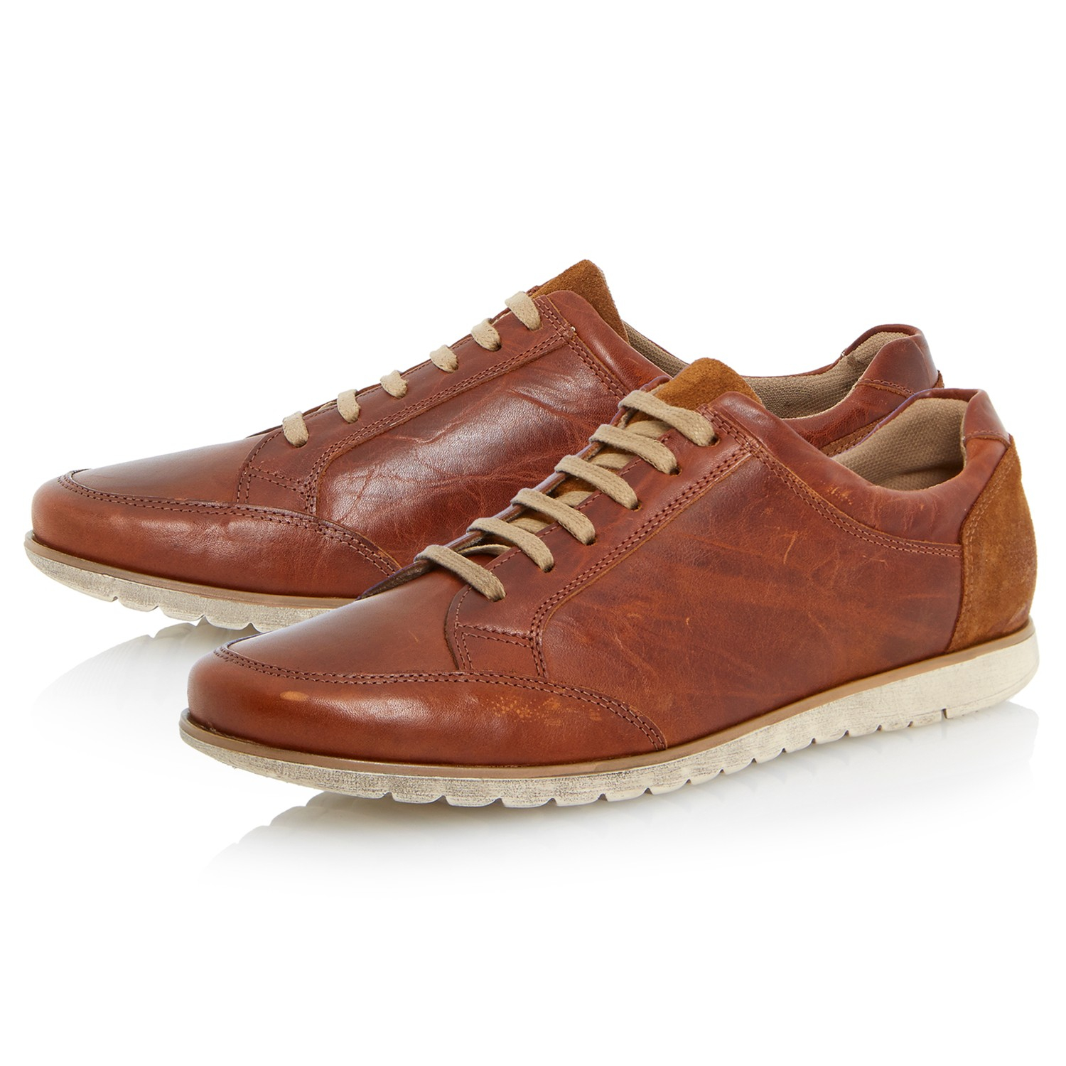 mens all leather trainers