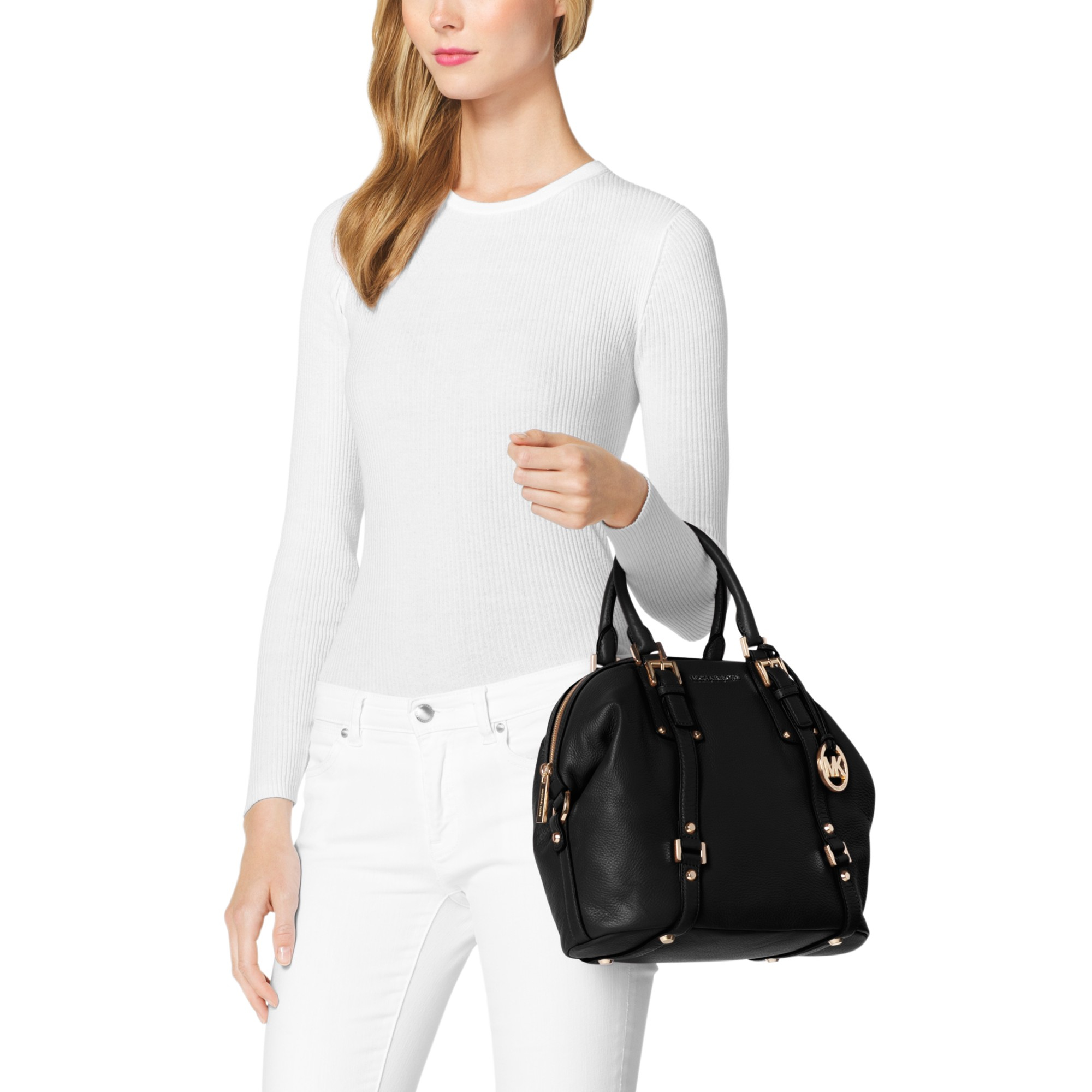michael kors bedford large tz satchel