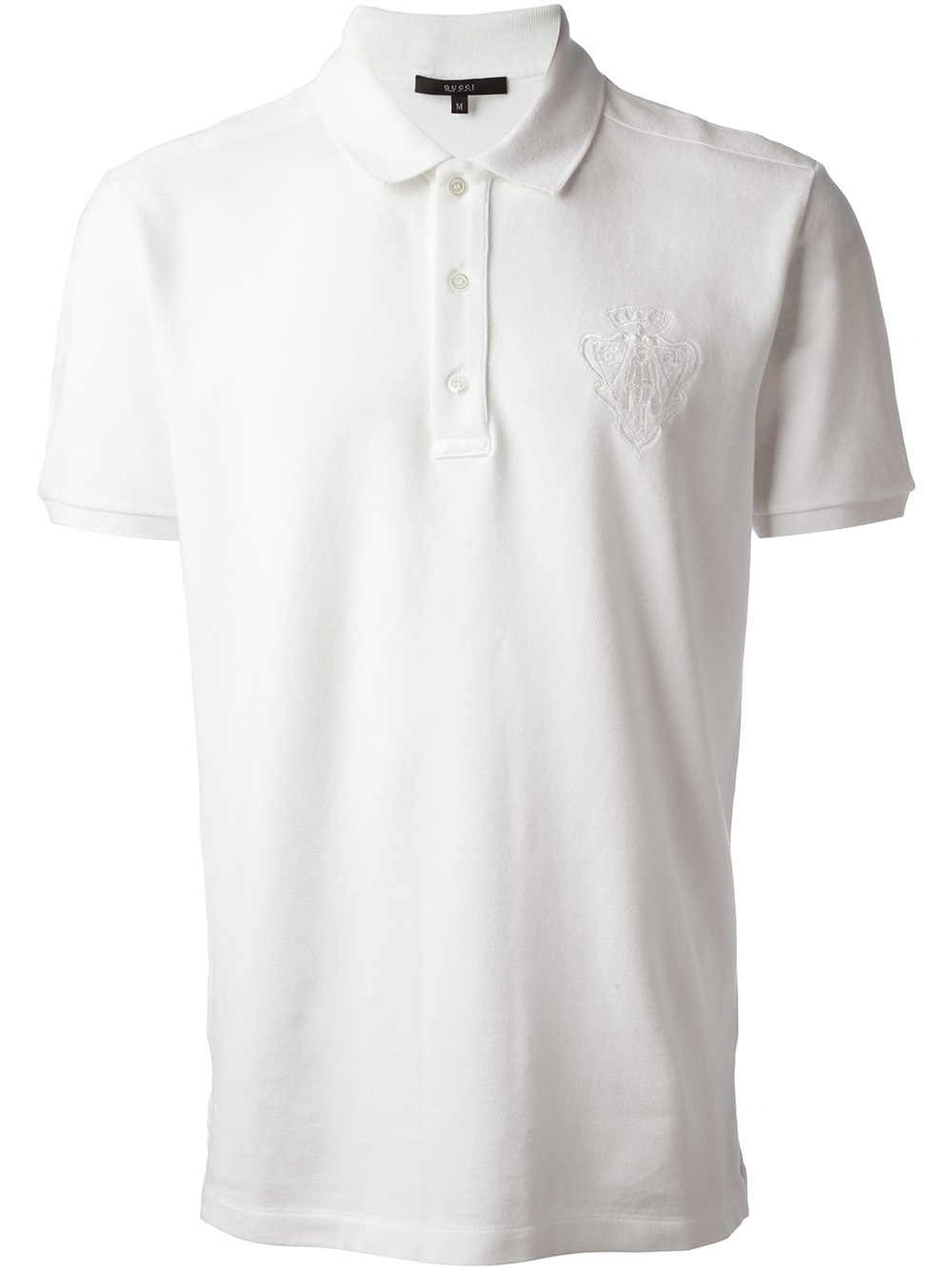 Lyst - Gucci Classic Polo Shirt in White for Men
