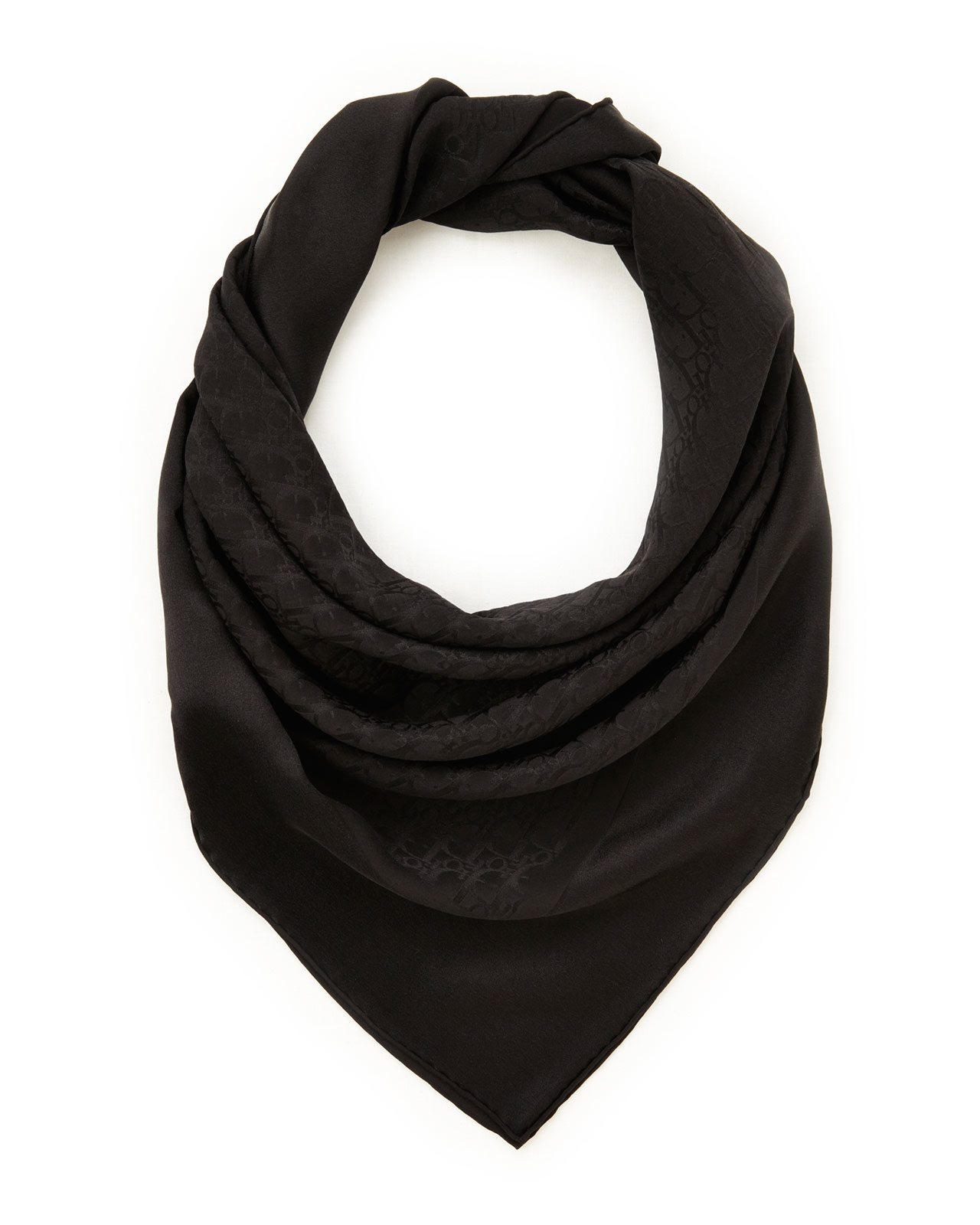 Dior black scarf clearance