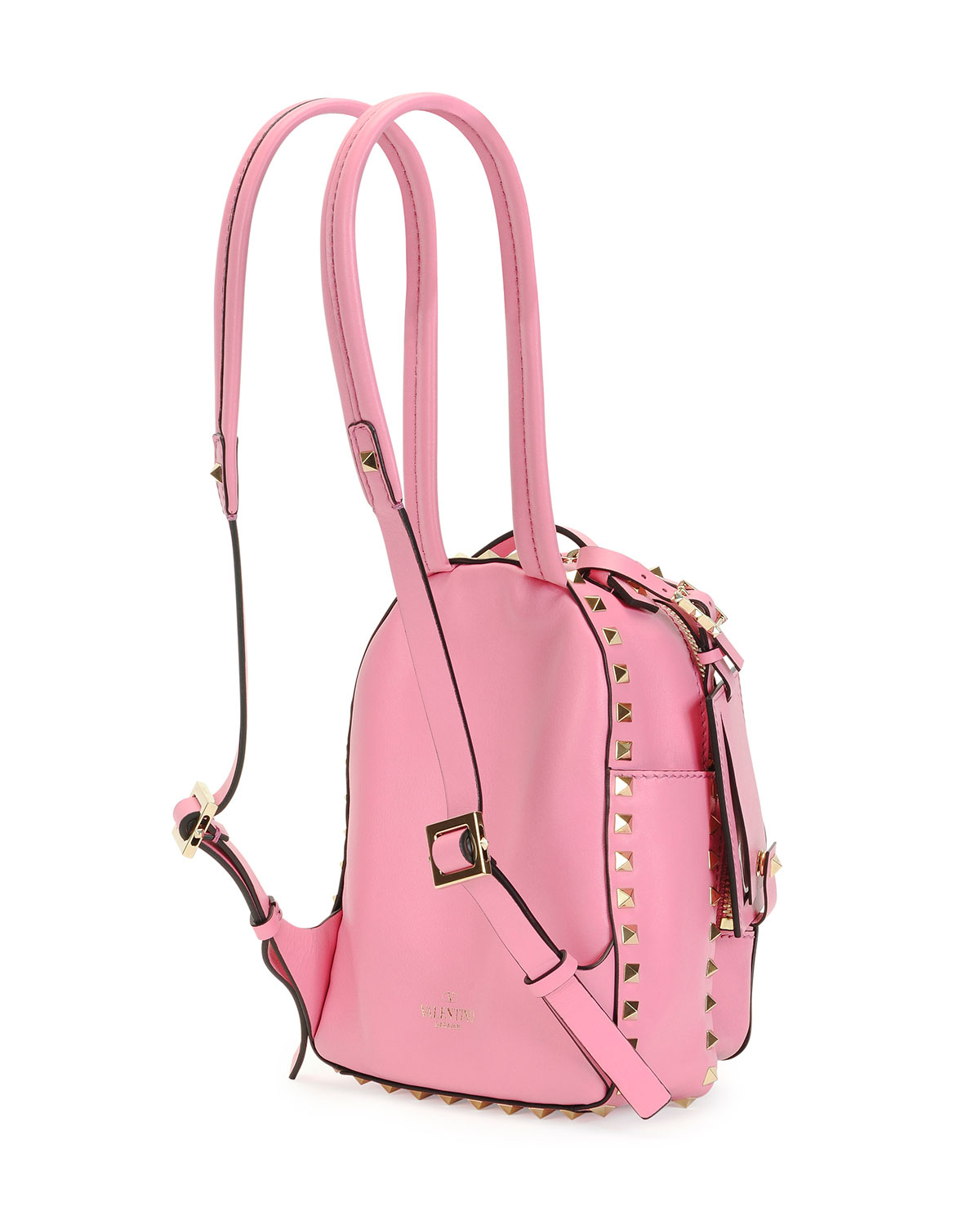 Valentino Rockstud Mini Backpack in Pink | Lyst