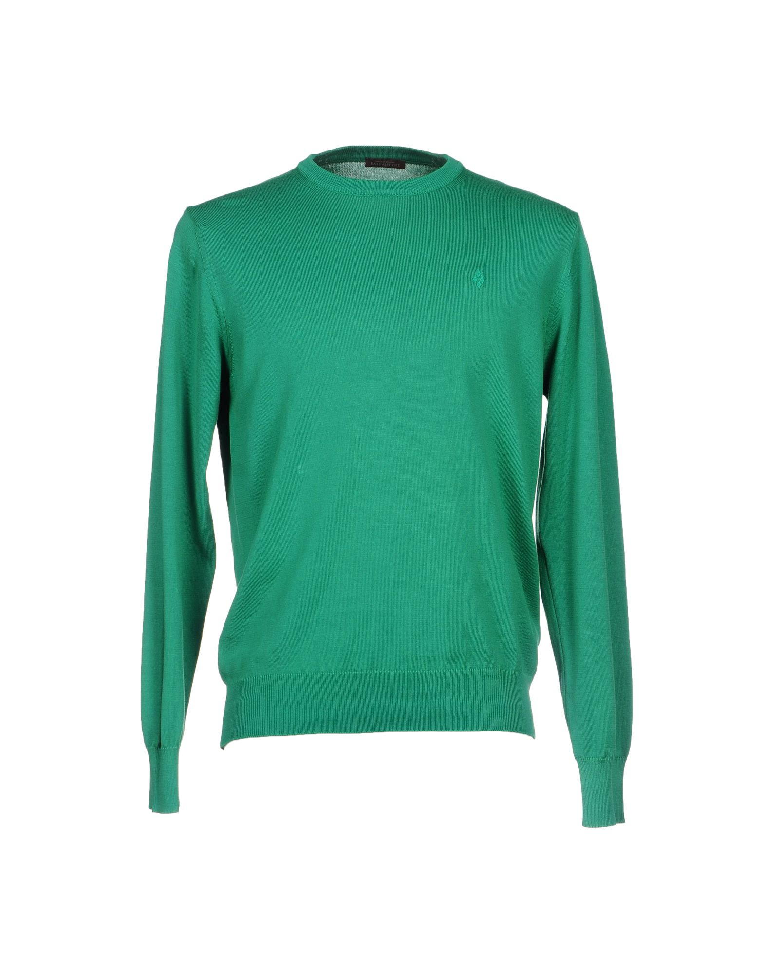 mens bright green jumper