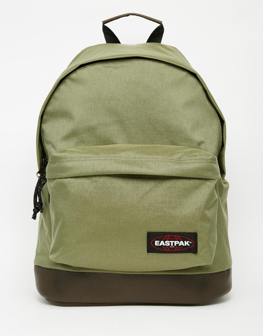eastpak green backpack
