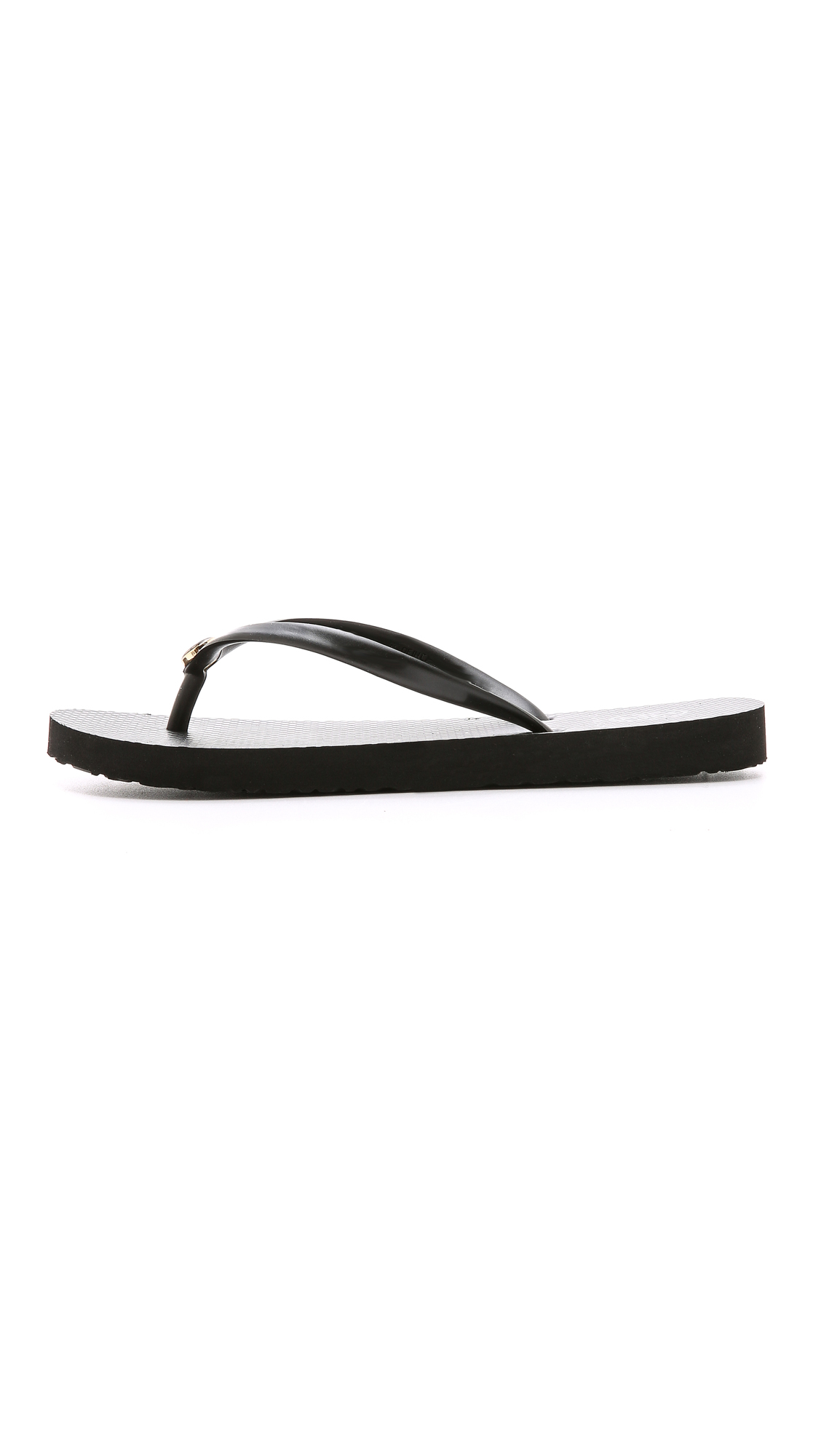 tory burch flat flip flops