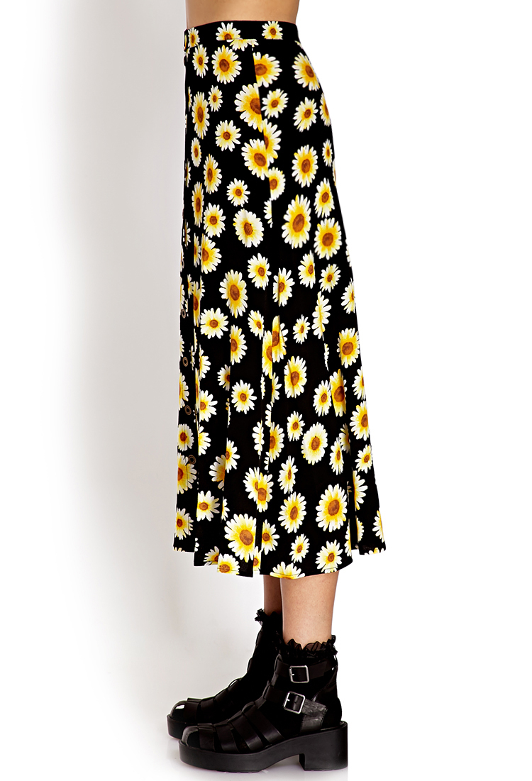 sunflower maxi skirt
