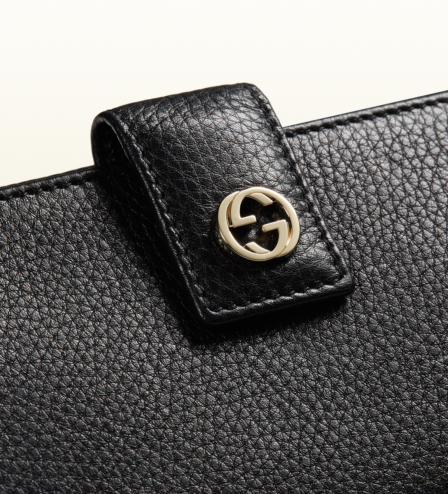 Lyst - Gucci Miss Gg Leather Continental Wallet in Black for Men