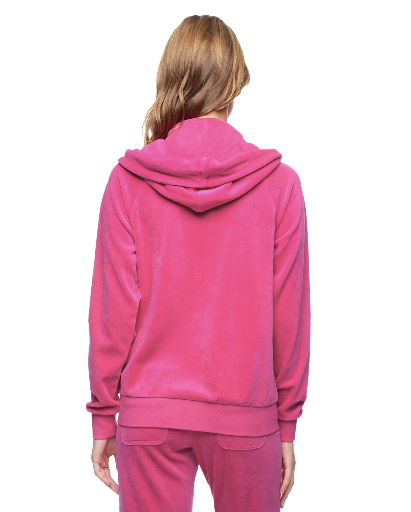 pink velour jacket