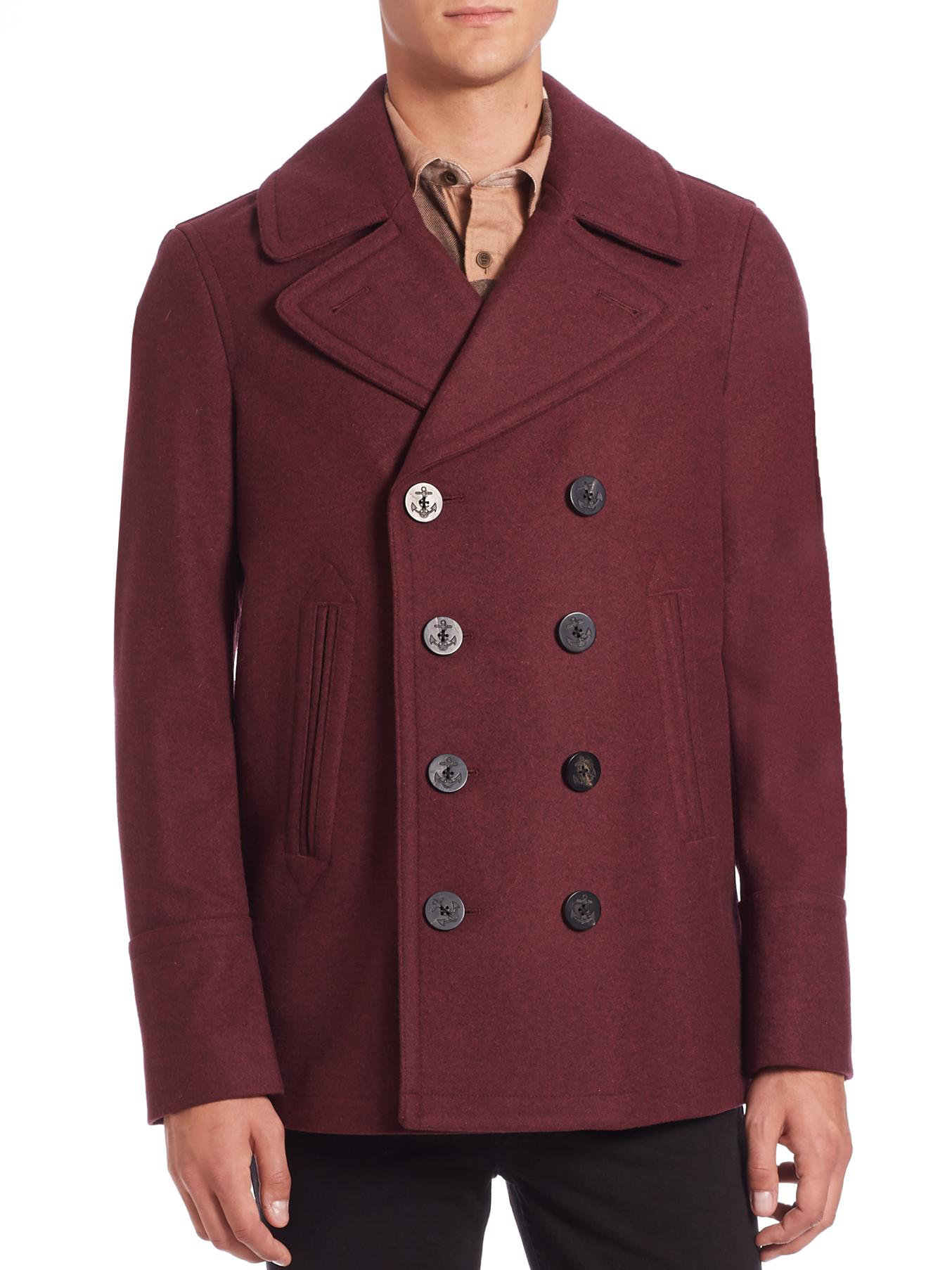 burberry eckford peacoat