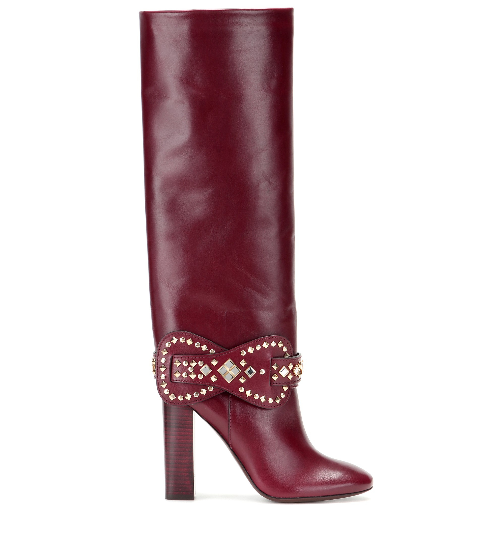 tory burch ruby leather ankle boots