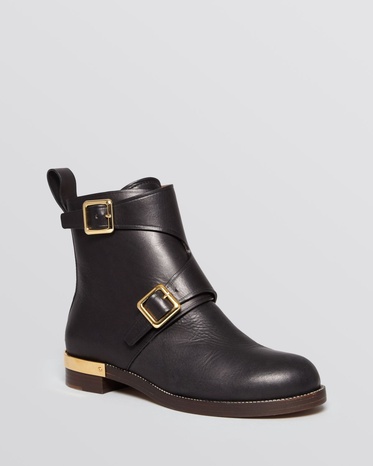 chloe moto boots
