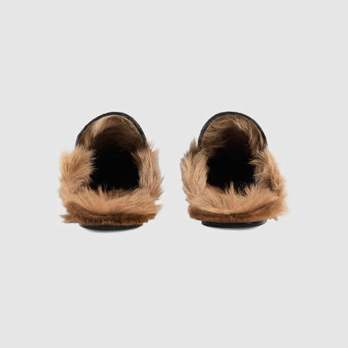 princetown crocodile slipper with double g