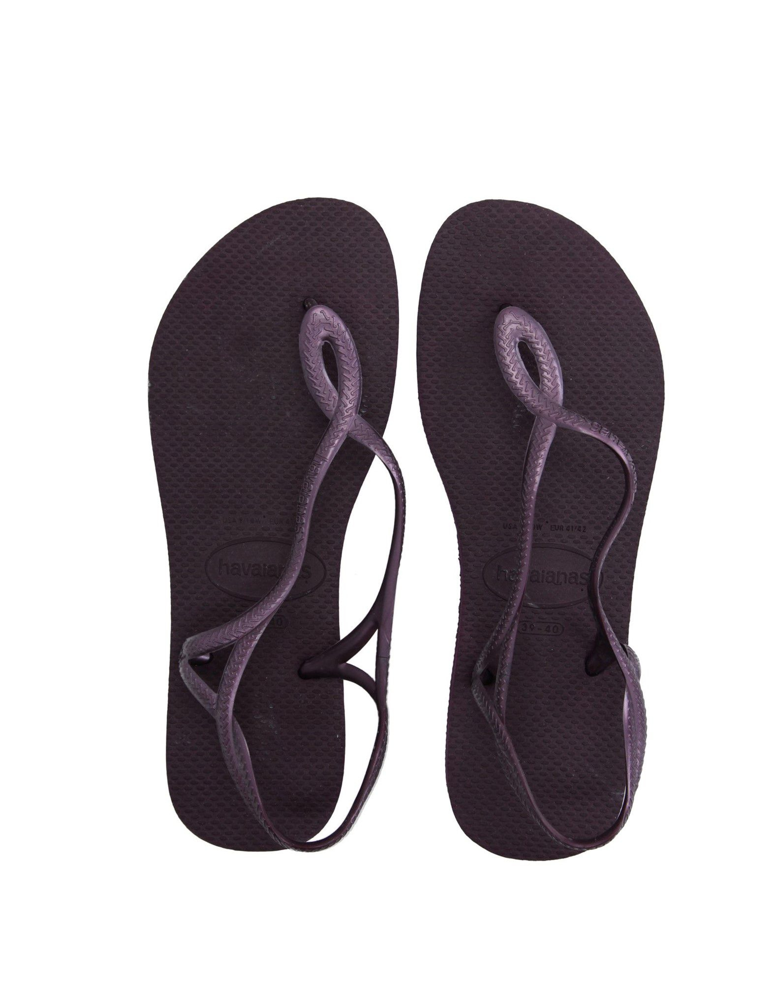 purple havaianas flip flops