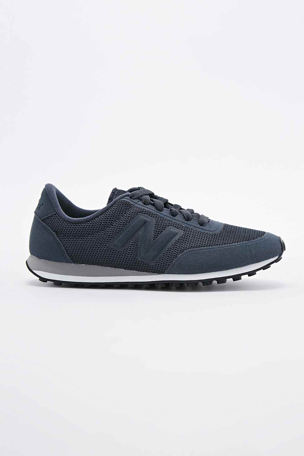 new balance 410 mesh runner trainers in black