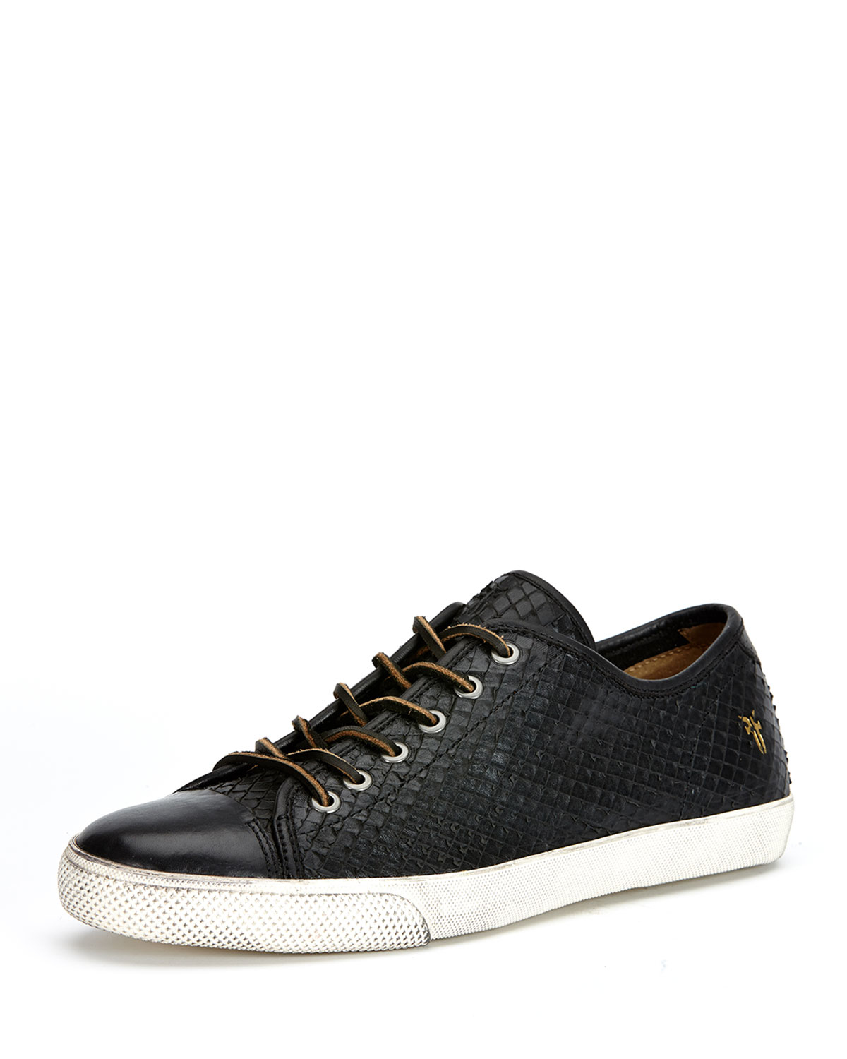 frye leather sneakers lyst frye chambers cap toe leather sneaker in black for frye leather sneakers lyst frye chambers cap toe leather sneaker in black for