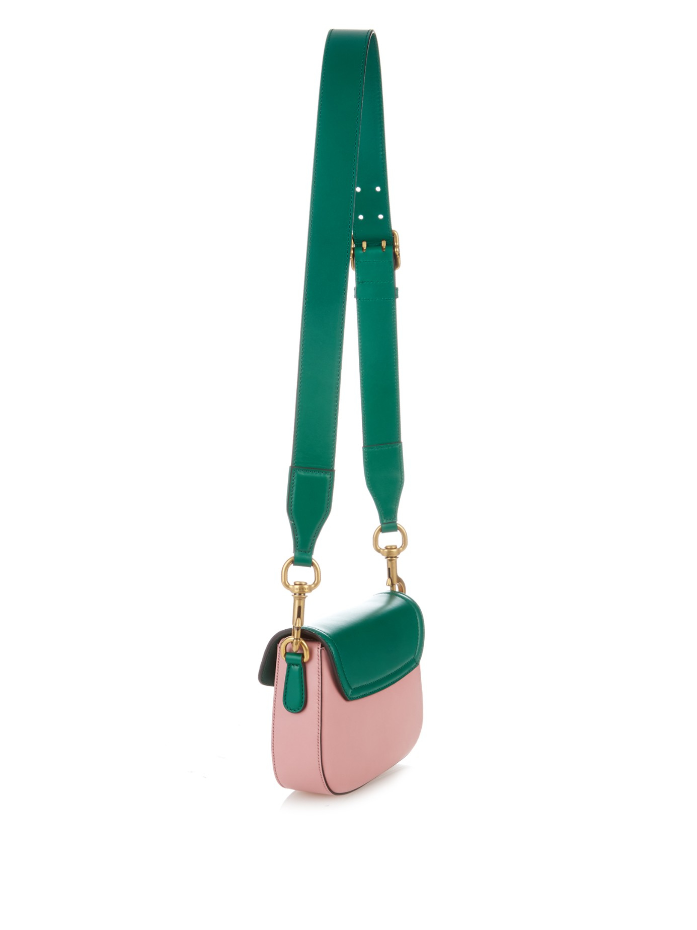pink and green gucci bag