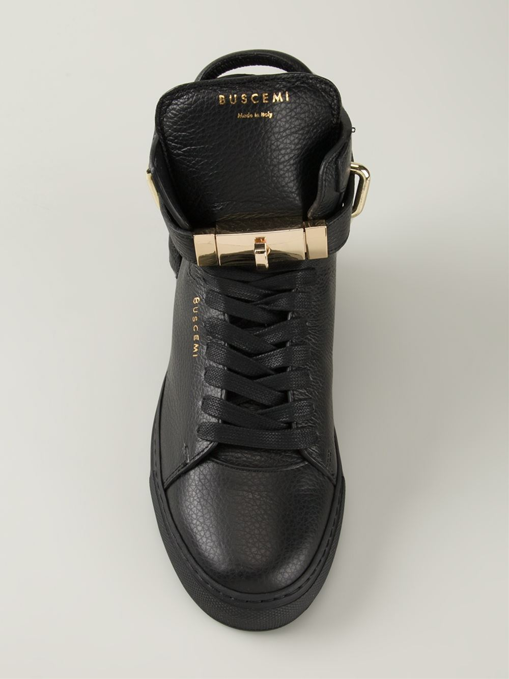 Buscemi HiTop Sneakers in Black Lyst
