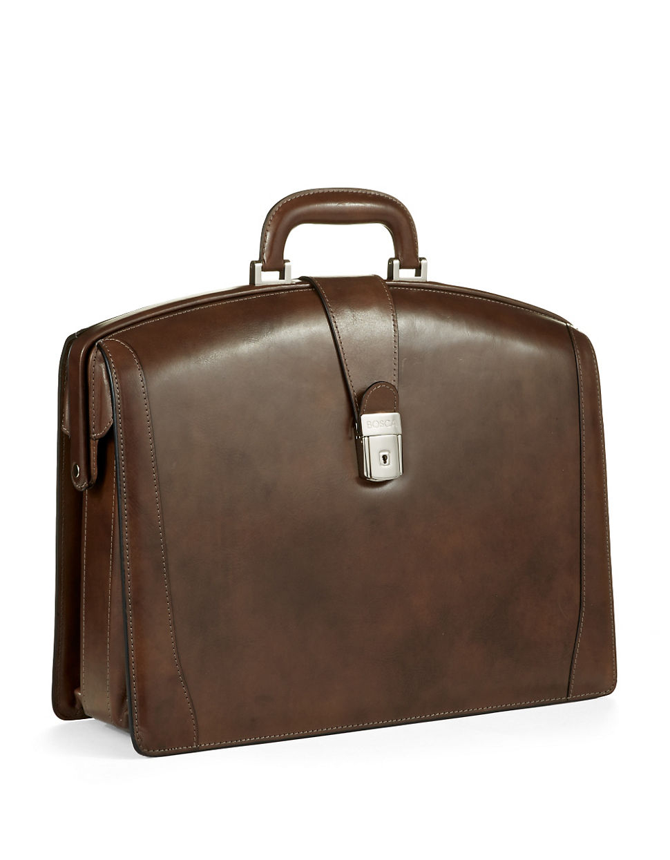 Lyst Bosca Partners Briefcase in Gray for Men