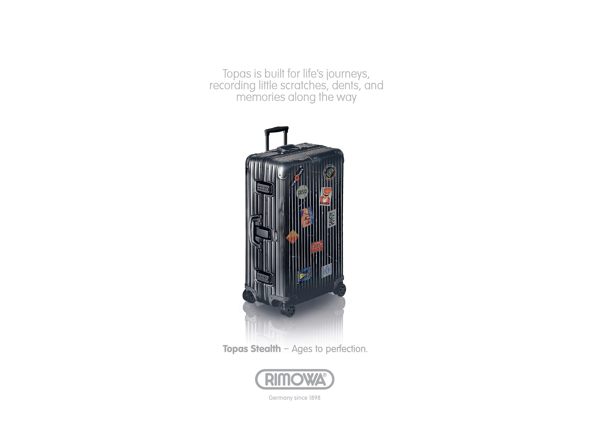 rimowa topas stealth business multiwheel
