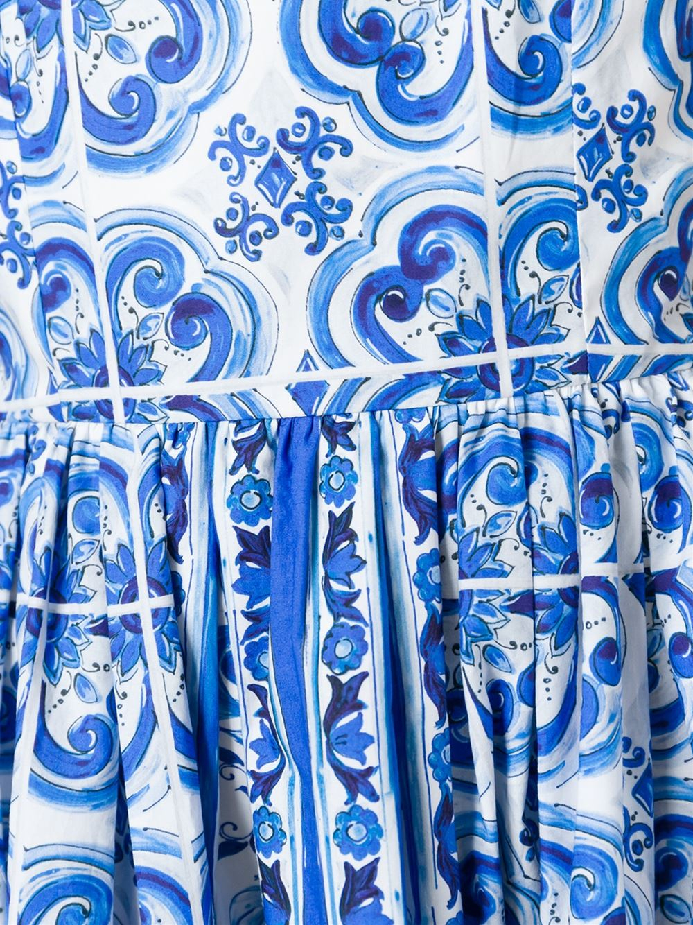 dolce gabbana blue majolica dress DOLCE&GABBANA Majolica Dress Blue – REAWAKE