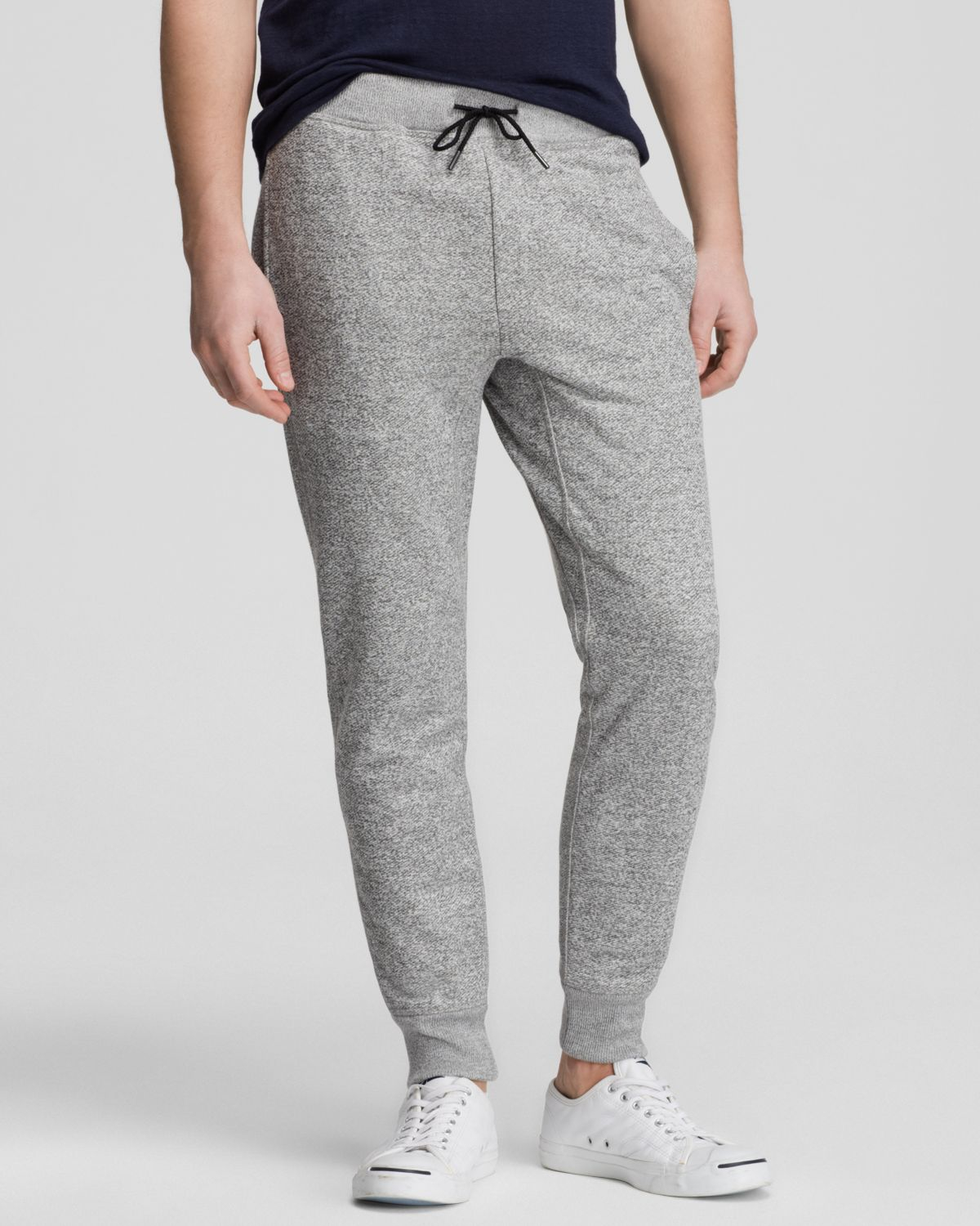 Lyst - Theory Static Terry Morris Sweatpants in Gray for Men