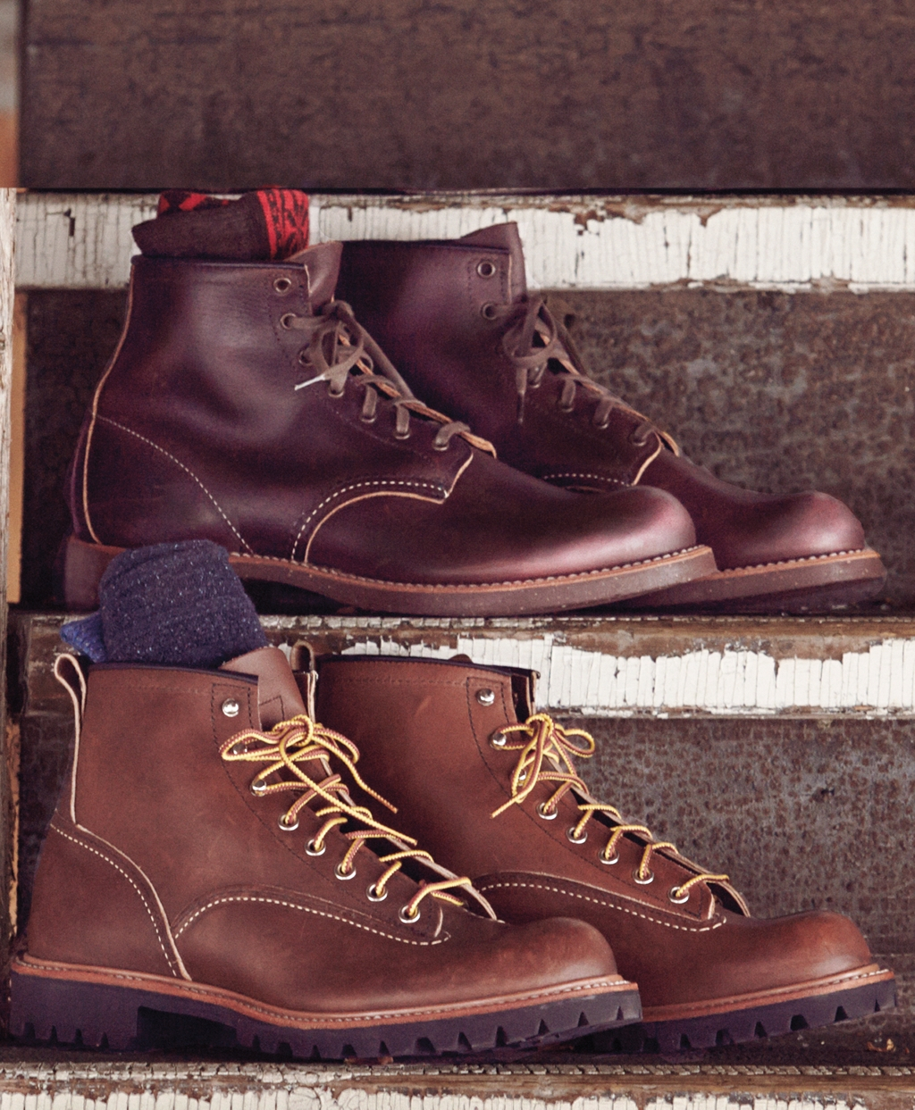 Brooks Brothers Red Wing For 2936 Lineman Boots In Brown For Men Lyst