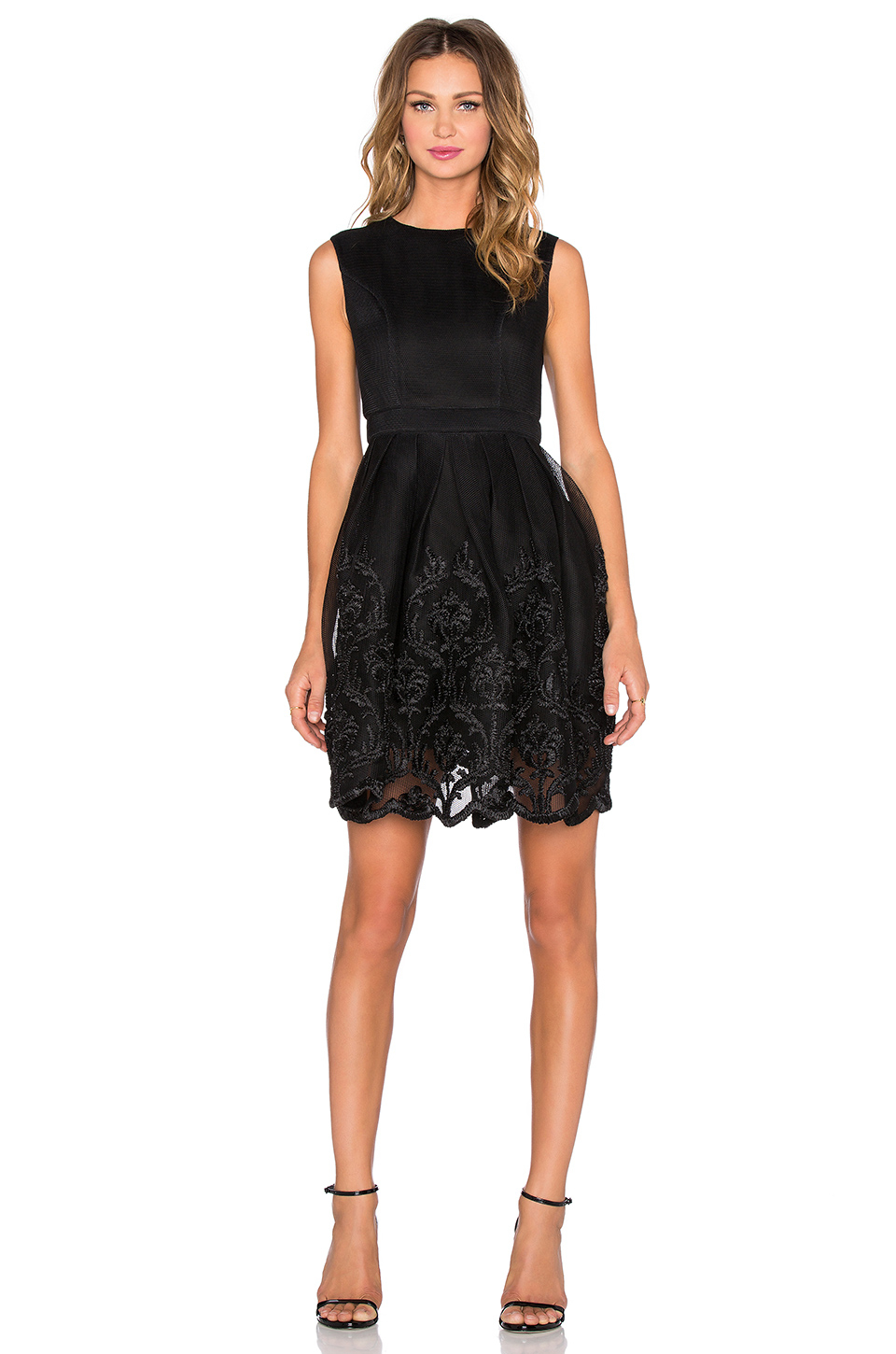 bronx and banco black dress