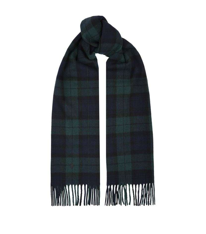 Polo Ralph Lauren Blackwatch Tartan Scarf in Green for Men ...